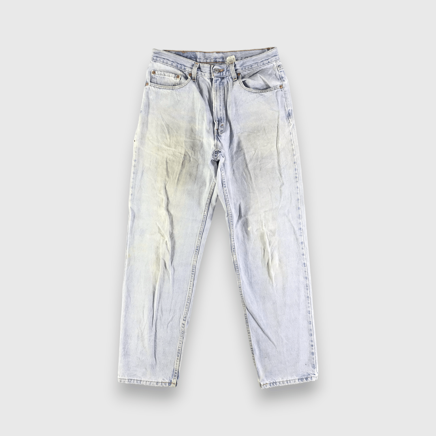 Levi's 90s Vintage Light Wash Levis 550 Jeans-J3697 Size US 33 - 1 Thumbnail