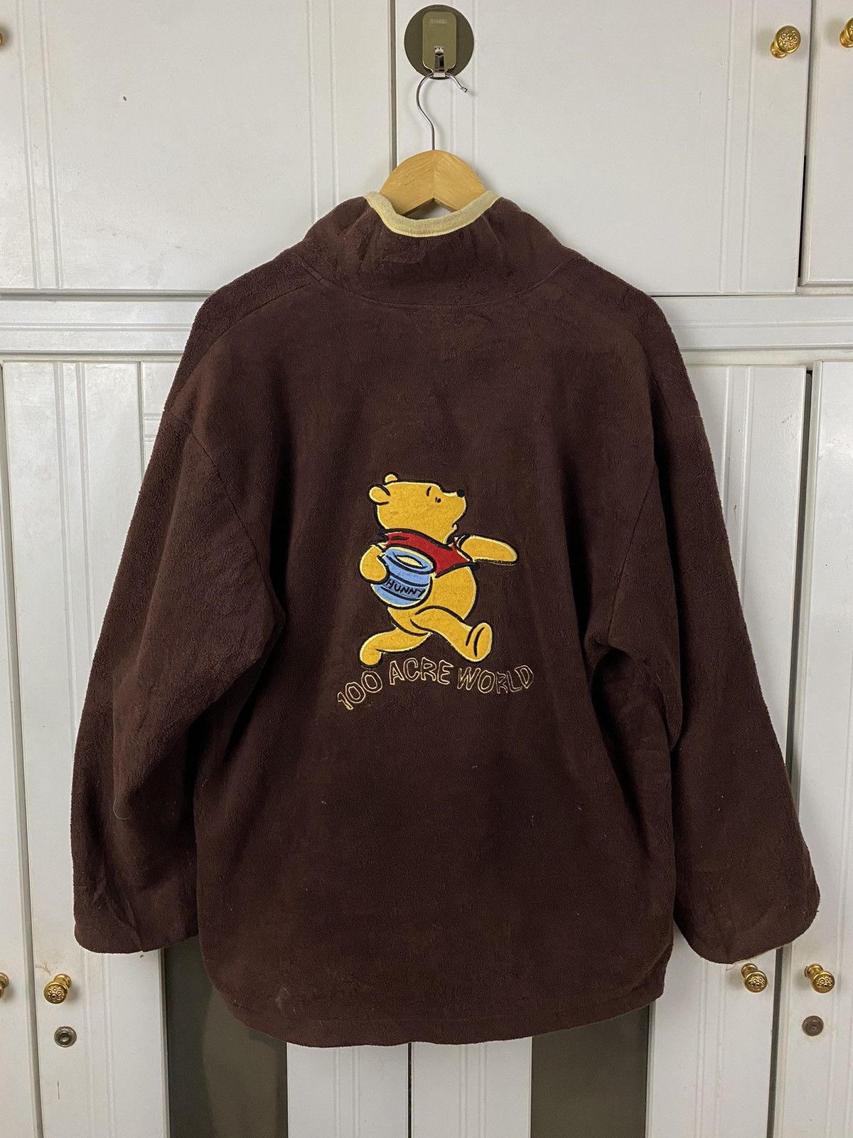 Cartoon Network × Vintage Vintage Pooh Fleece Jacket Big Logo Size US L / EU 52-54 / 3 - 1 Thumbnail