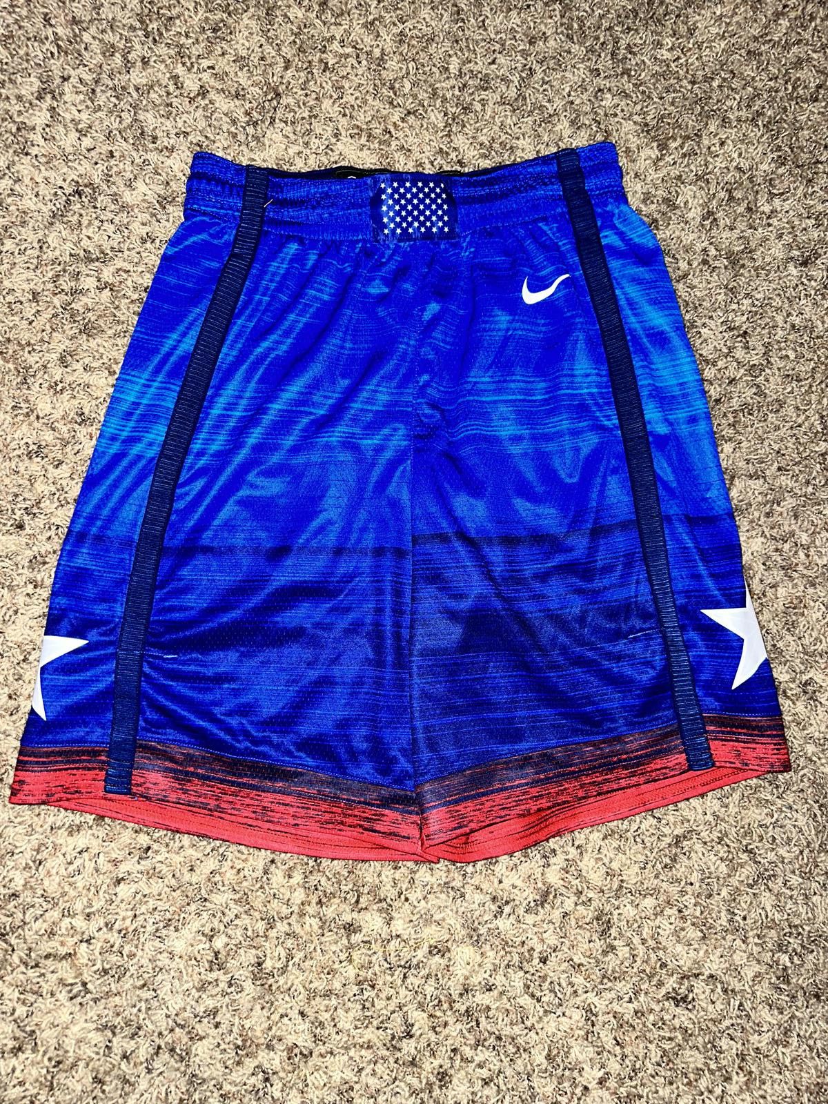 Nike Basketball Team USA Authentic Tokyo Road Blue Short