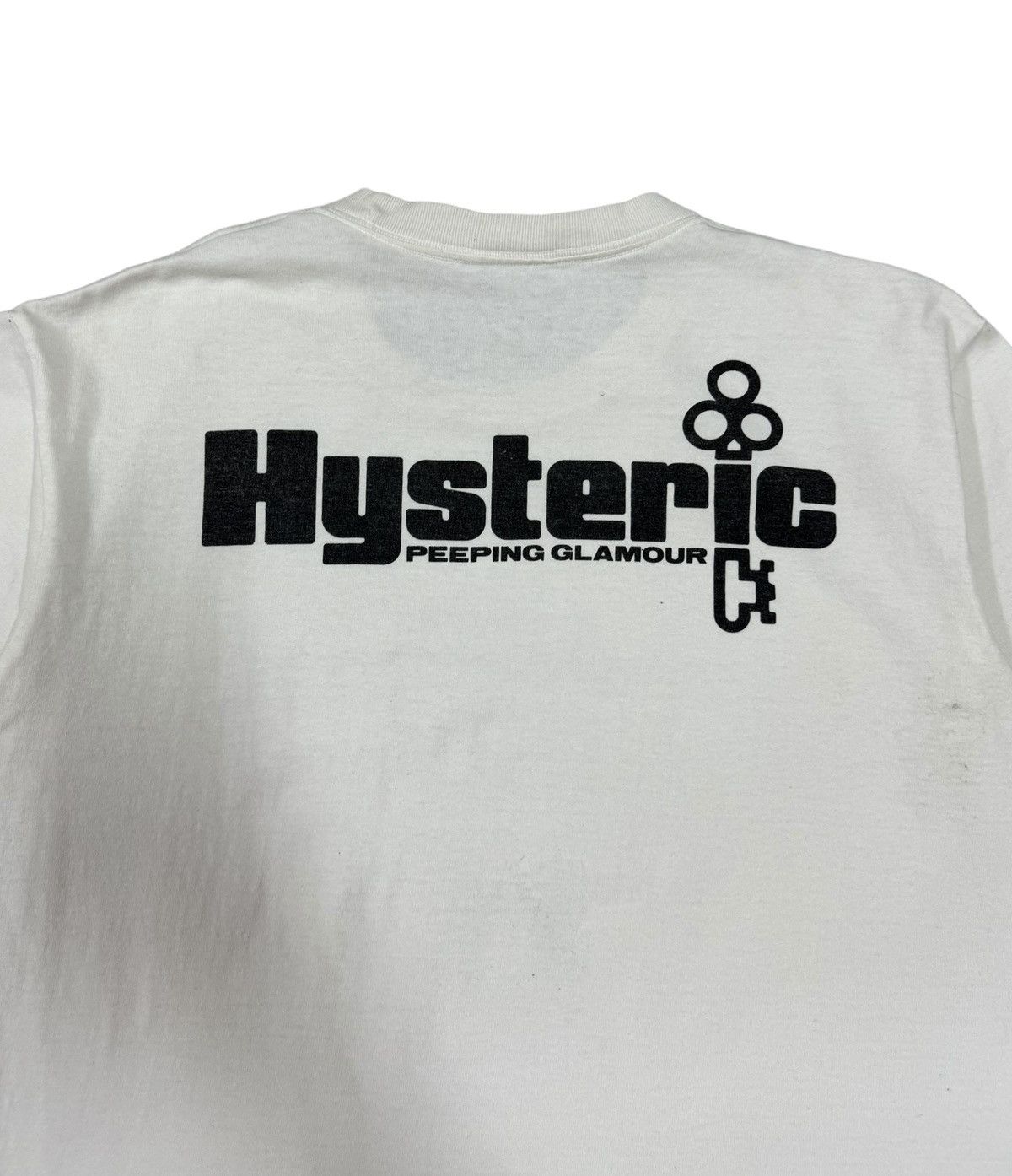 Hysteric Glamour Vtg🔥Hysteric Glamour Peeping Glamour Printed Tee Size US L / EU 52-54 / 3 - 8 Thumbnail