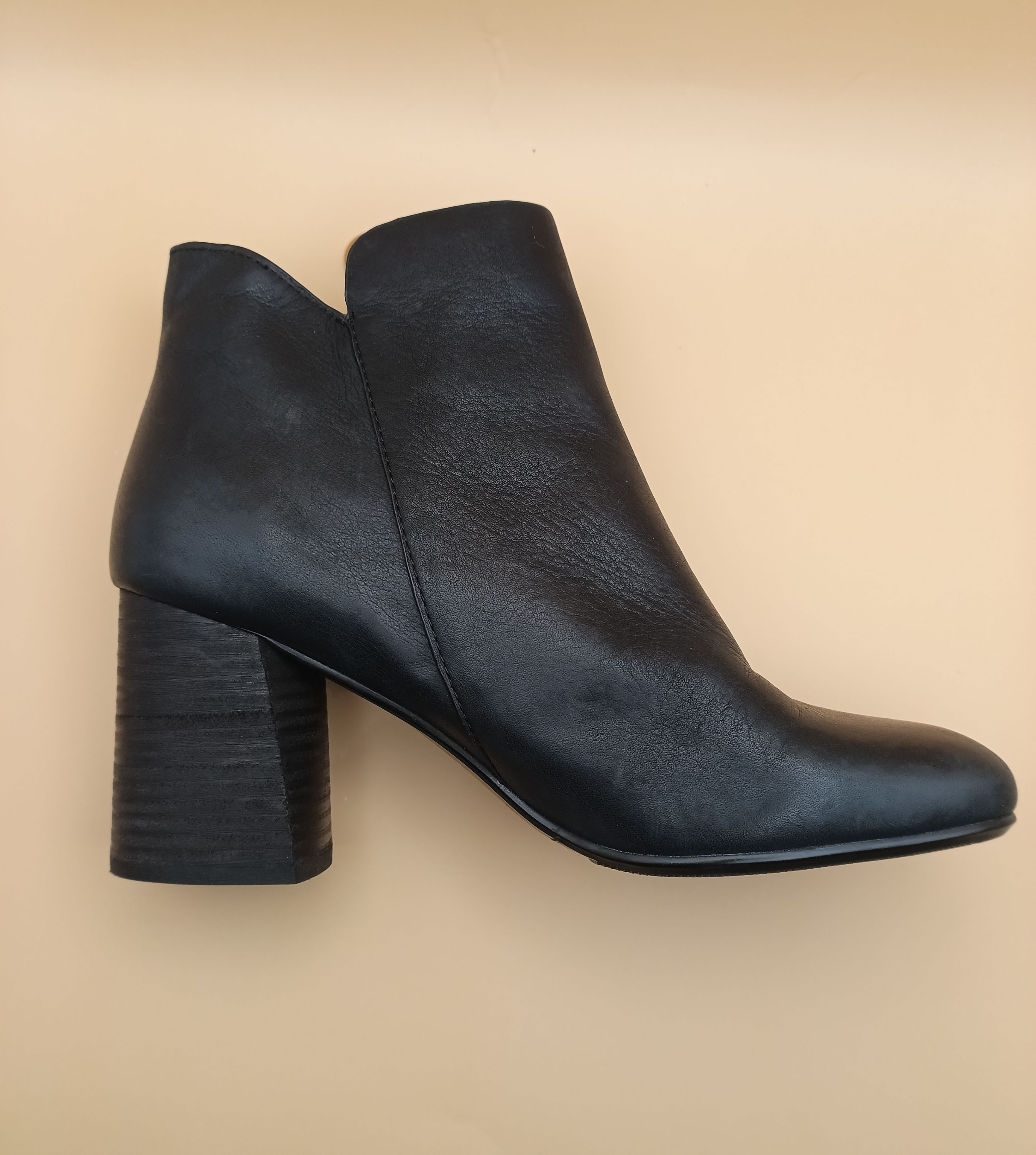 See by Chloe See by Chloe Louise Block Heel Leather Ankle Boots EU 37 Size US 7 / IT 37 - 4 Thumbnail