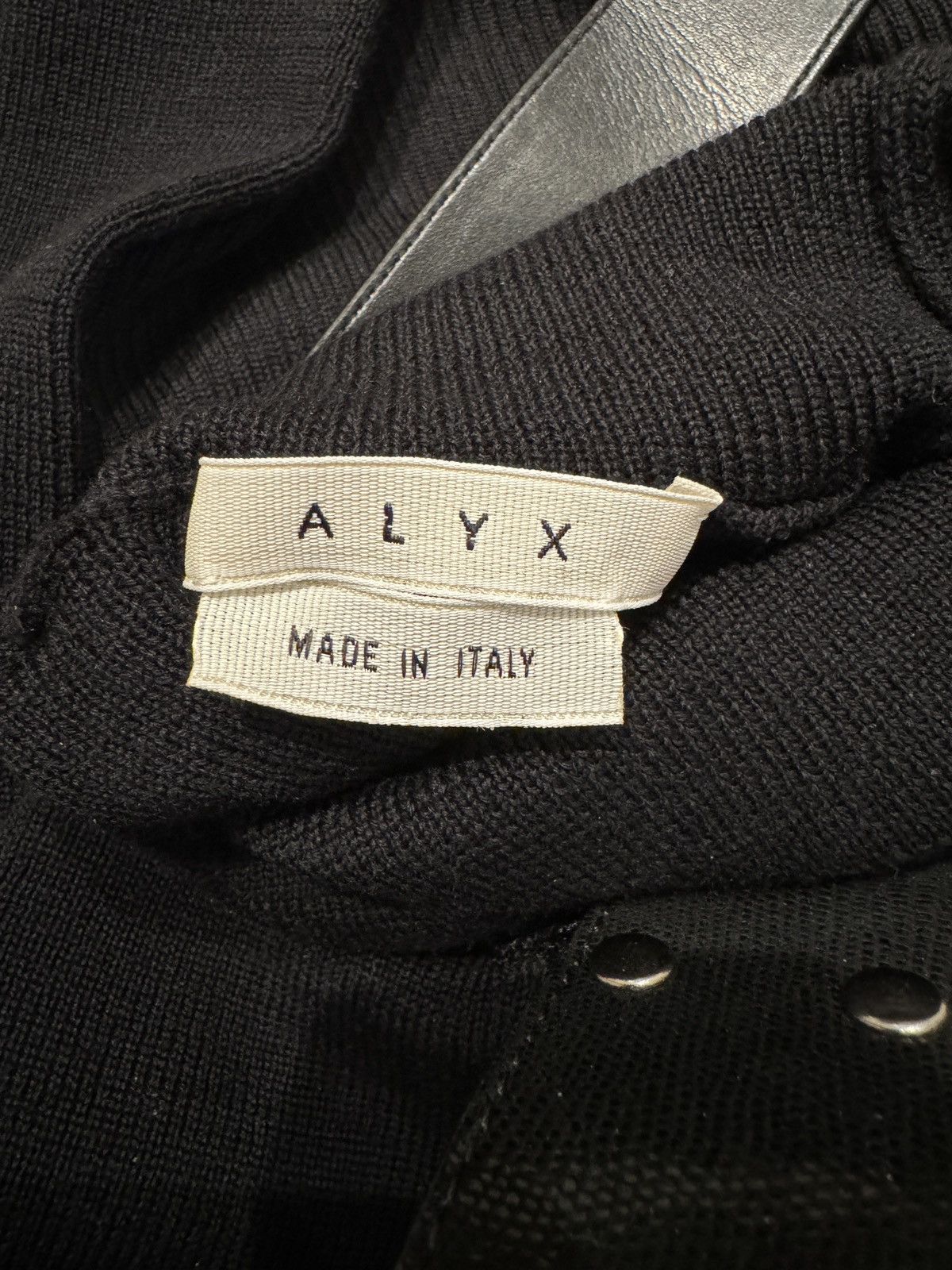 1017 ALYX 9SM 1017 ALYX 9SM high neck 100% wool mini dress Size XS / US 0-2 / IT 36-38 - 7 Thumbnail