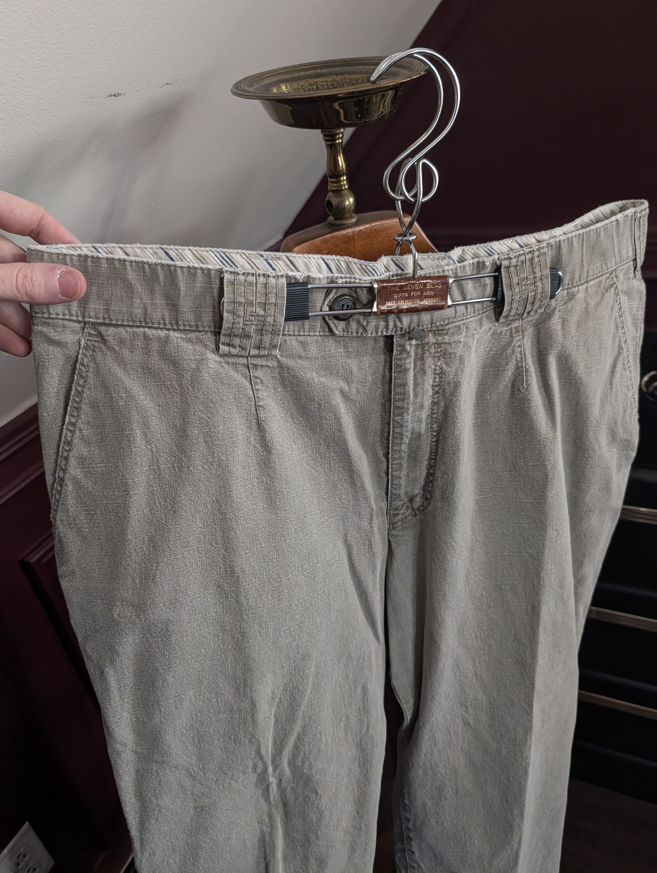 John Mayer MEYER Attenzione German Ripstop Cropped Pants 36 Size US 36 / EU 52 - 2 Thumbnail