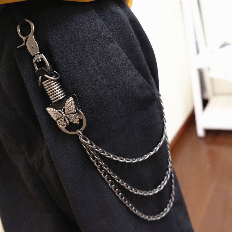 Jewelry Chain Wallet Chain Skull Keychain Size ONE SIZE - 5 Thumbnail