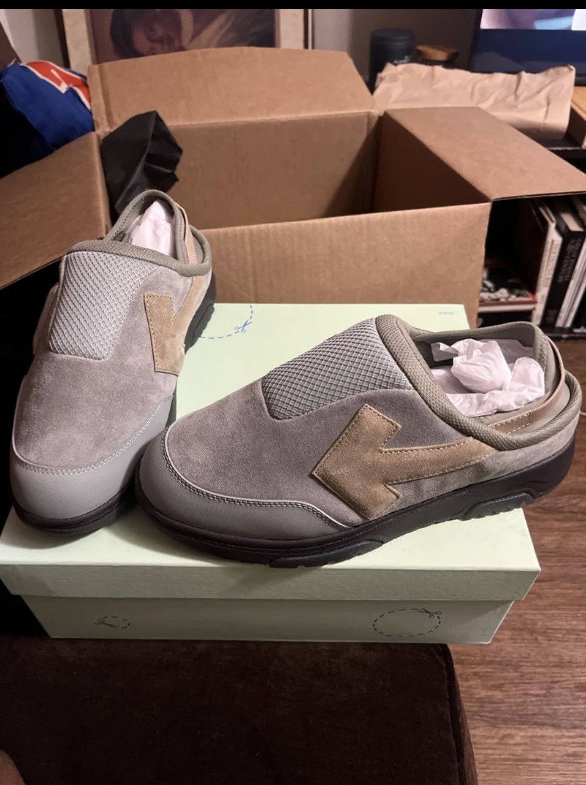 Off-White Off-white out of office Mule Size US 10 / EU 43 - 3 Thumbnail
