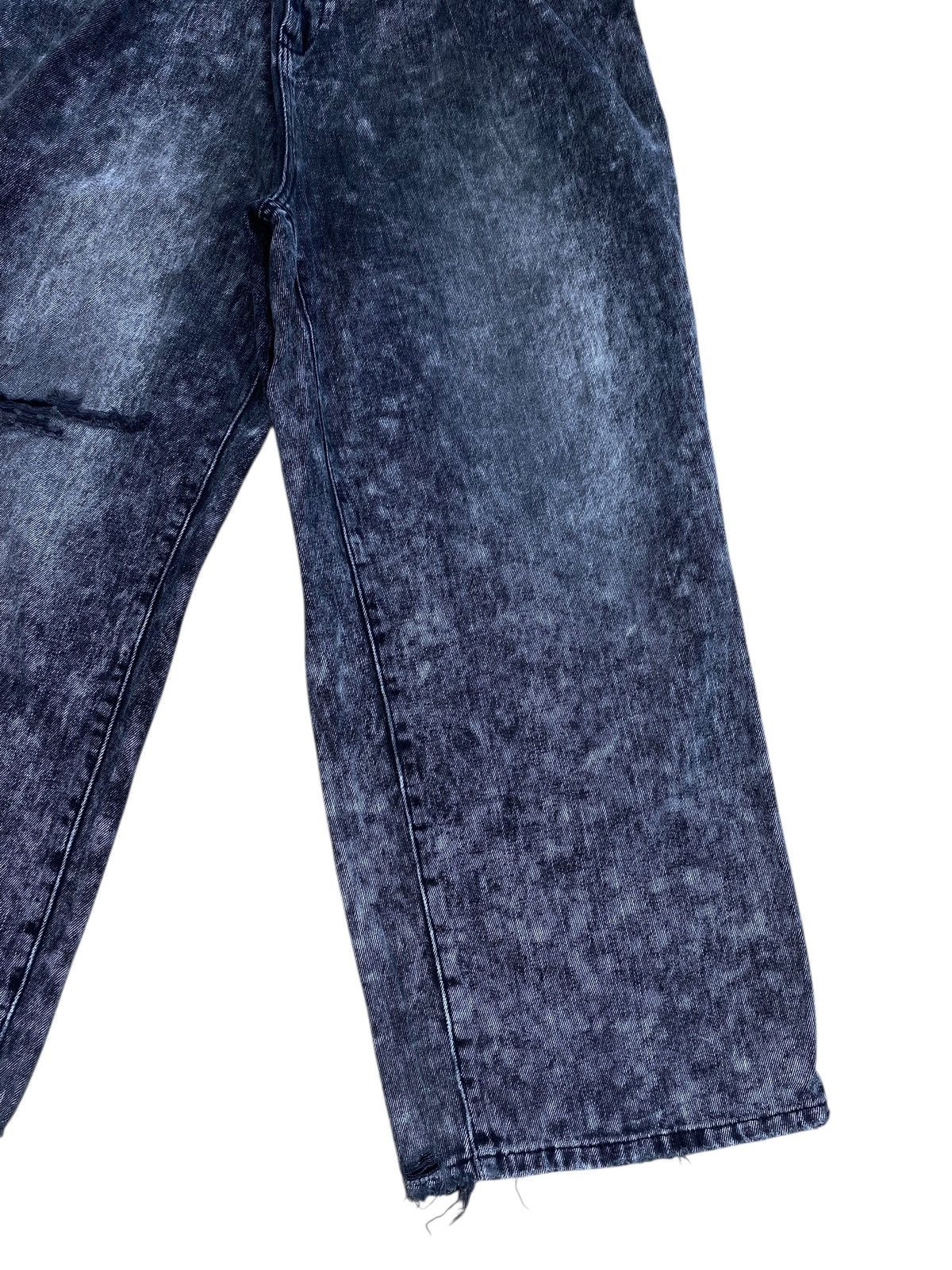Japanese Brand Japanese Brand Acid Black Wash Style Baggy Jeans Size US 28 / EU 44 - 6 Thumbnail