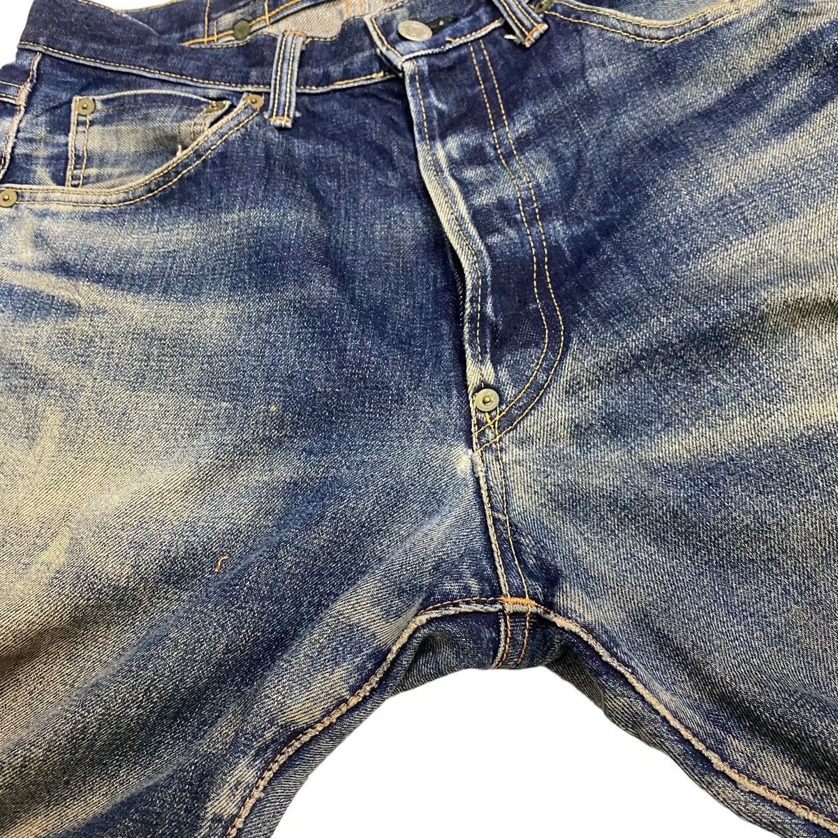 Japanese Brand Sewing Chop O'alls selvedge distressed denim Size US 30 / EU 46 - 10 Thumbnail