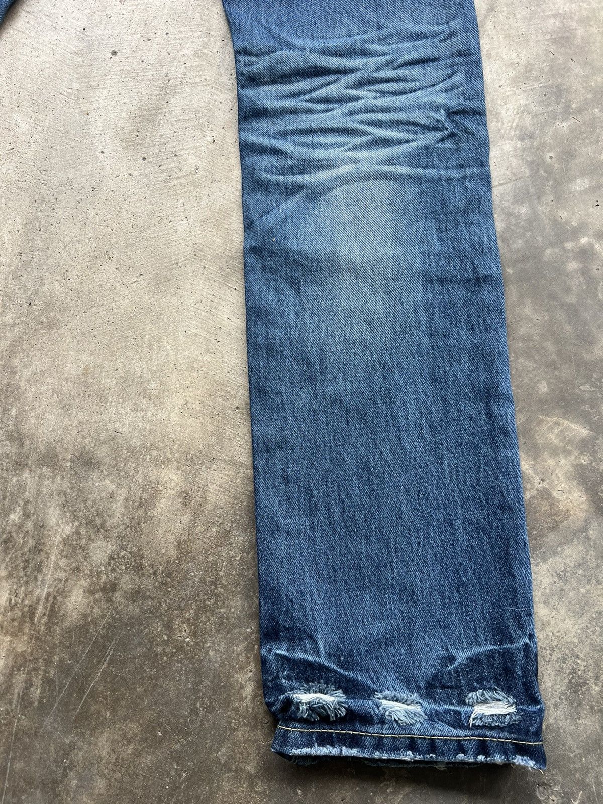 Hysteric Glamour Hysteric Glamour Fade Studded Punk Distressed Jeans Size US 30 / EU 46 - 18 Thumbnail