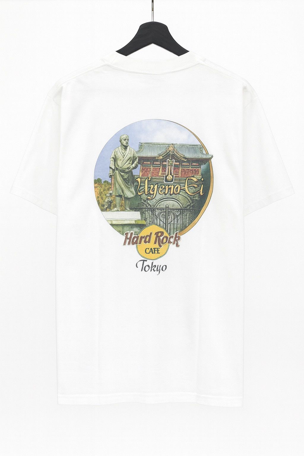 Hard Rock Cafe Vintage Hard Rock Cafe Ueno Eki Tokyo Heavy Tee White TShirt Size US L / EU 52-54 / 3 - 1 Thumbnail