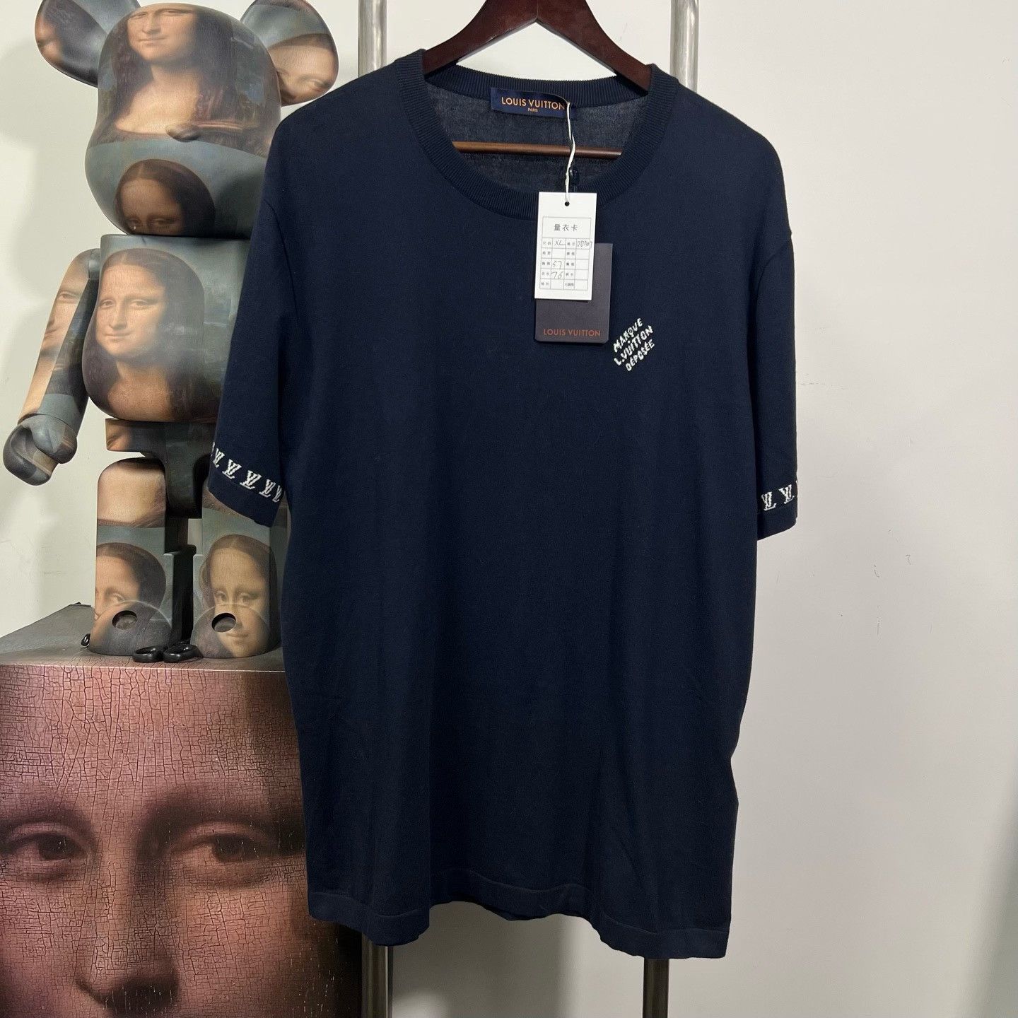 Louis Vuitton Louis Vuitton Cuff Logo Knit T-Shirt XL Size US XL / EU 56 / 4 - 1 Thumbnail
