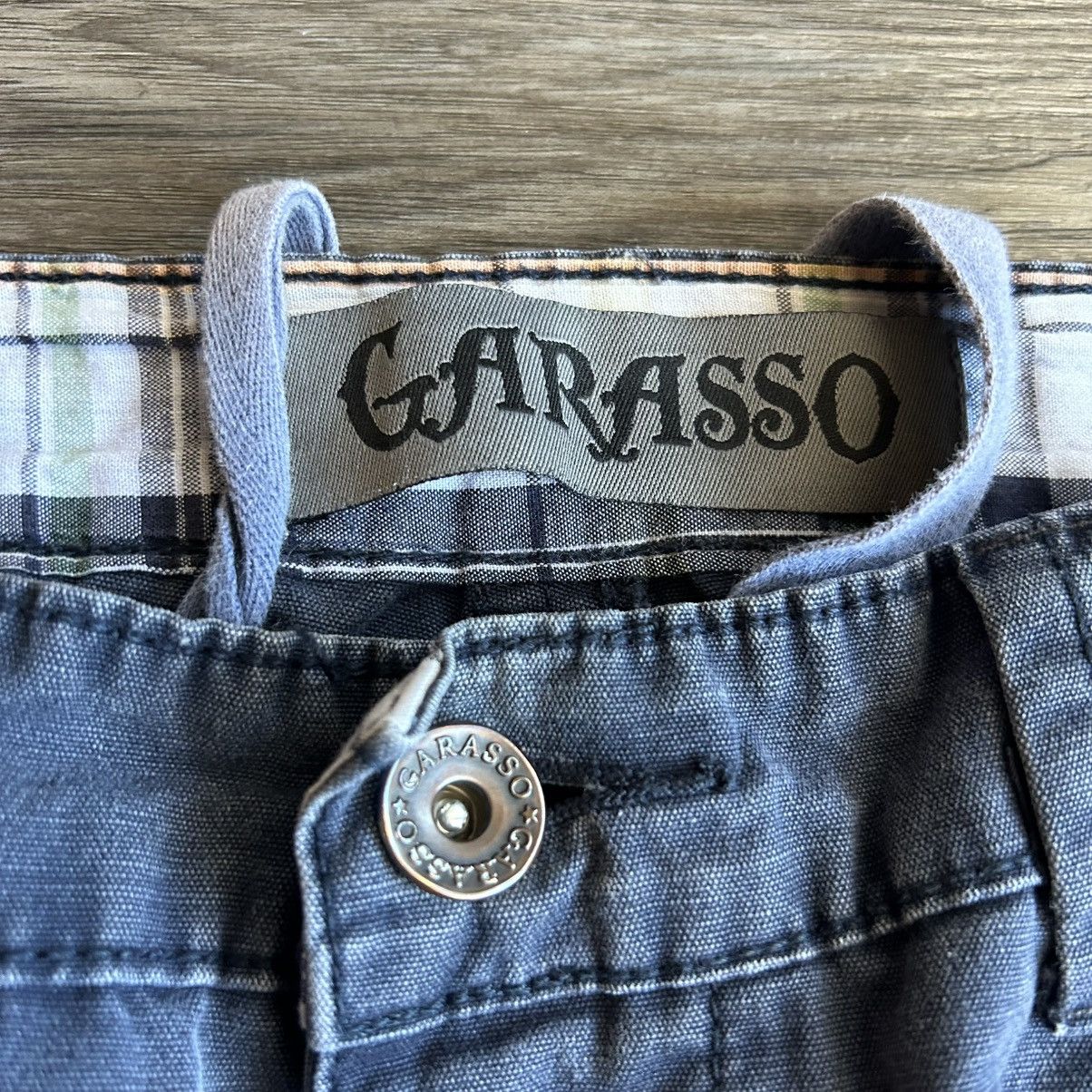 Other Vintage 90s/Y2K Faded Blue Cargo Flare Pants 34/32 Size US 34 / EU 50 - 7 Thumbnail