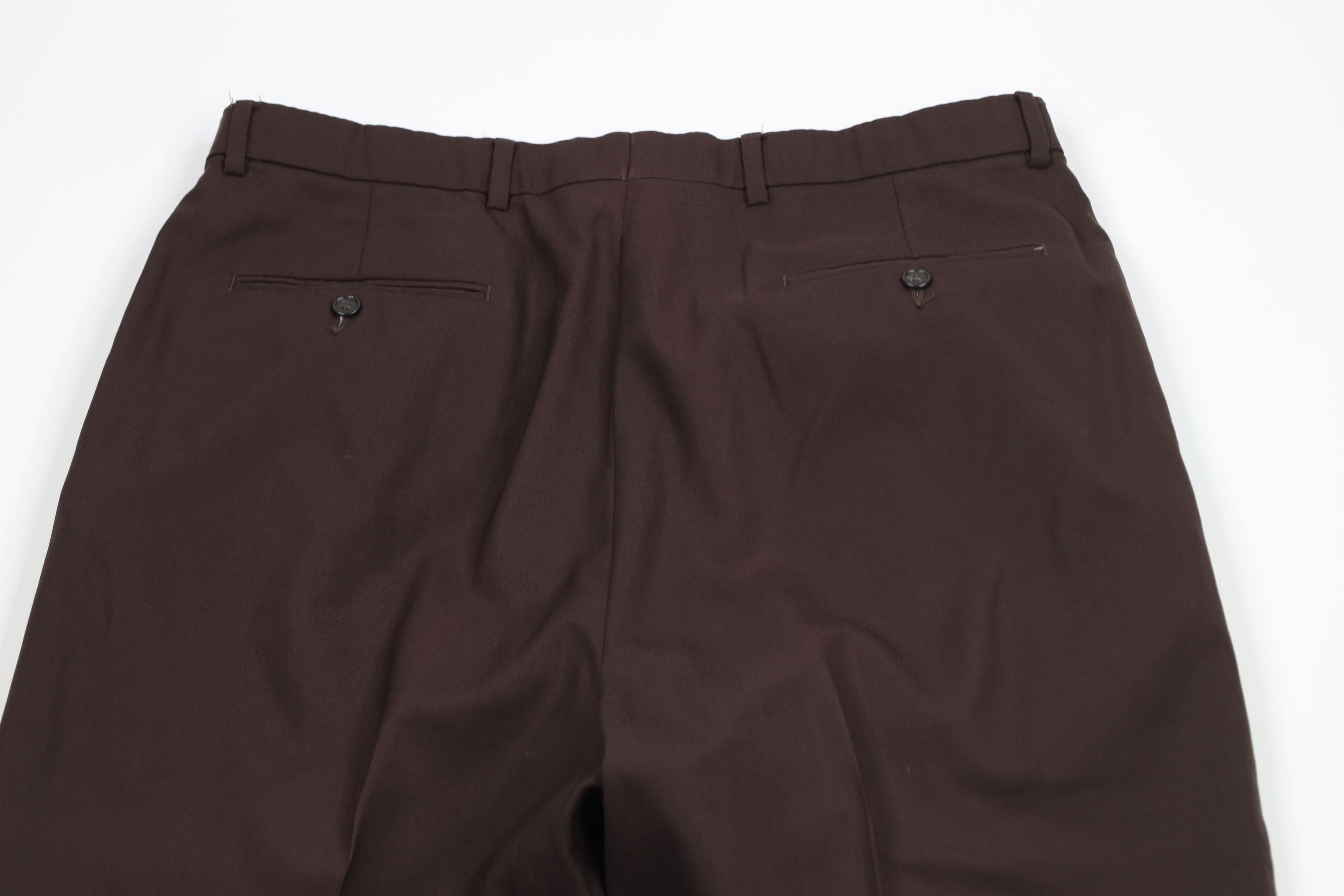Vintage Vintage 90s Streetwear Pleated Cuffed Wide Leg Chino Pants Size US 36 / EU 52 - 10 Thumbnail