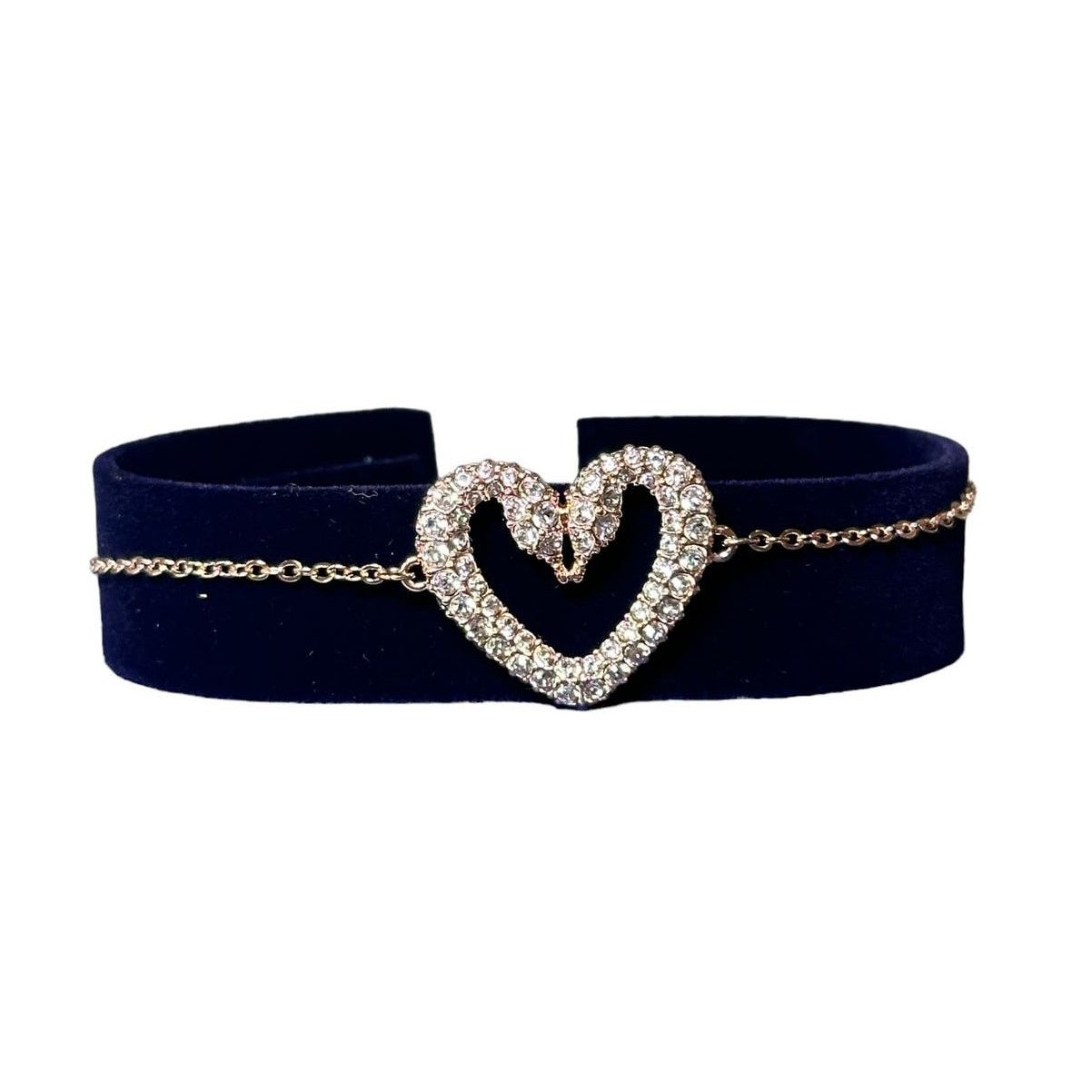 Swarovski Swarovski Una bracelet Heart, Medium, White, Rose gold Size ONE SIZE - 2 Thumbnail