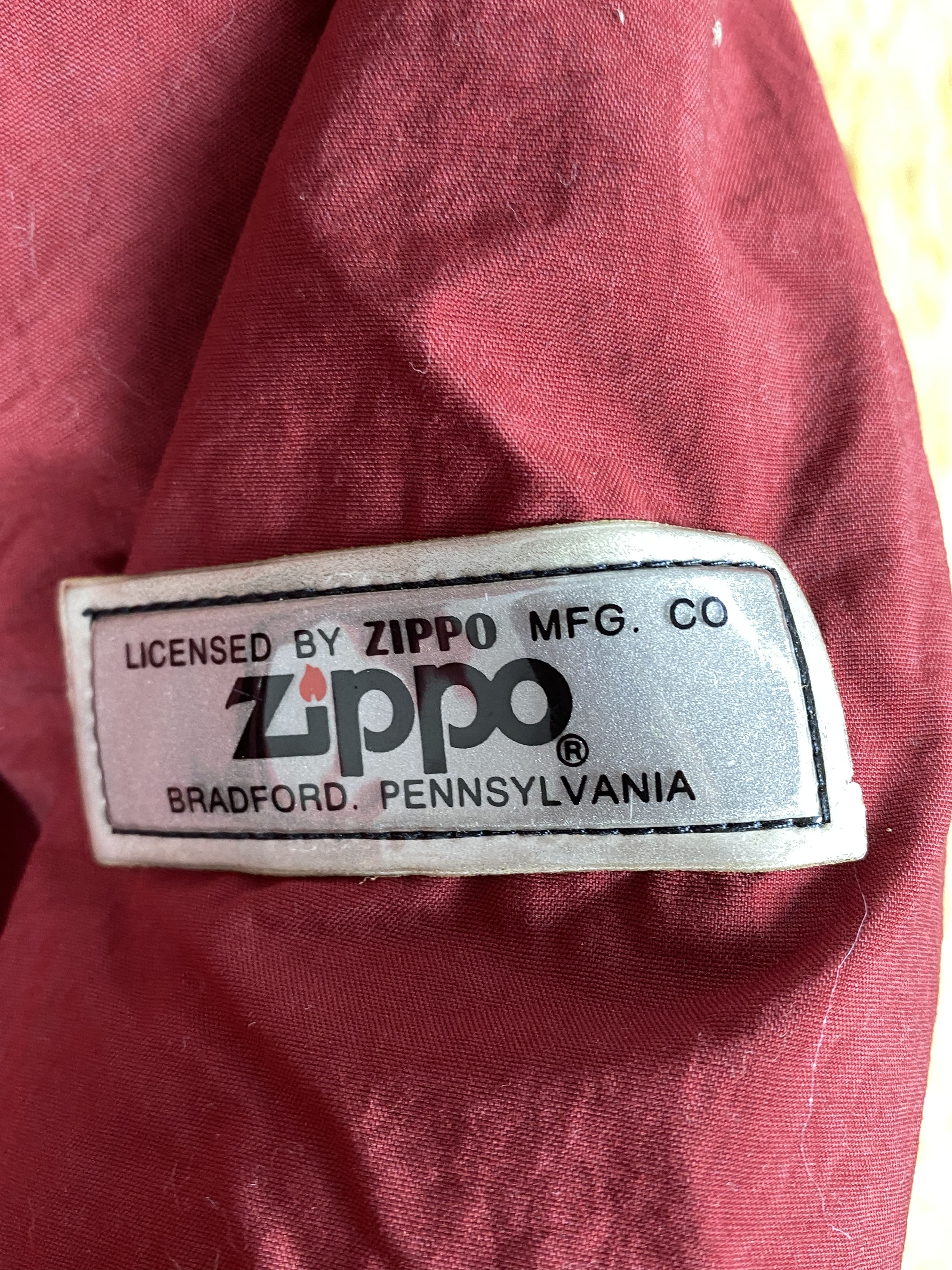 Vintage Vintage Zippo 3D Pocket Hoodie Flannel Lining Jacket J1848 Size US L / EU 52-54 / 3 - 6 Thumbnail