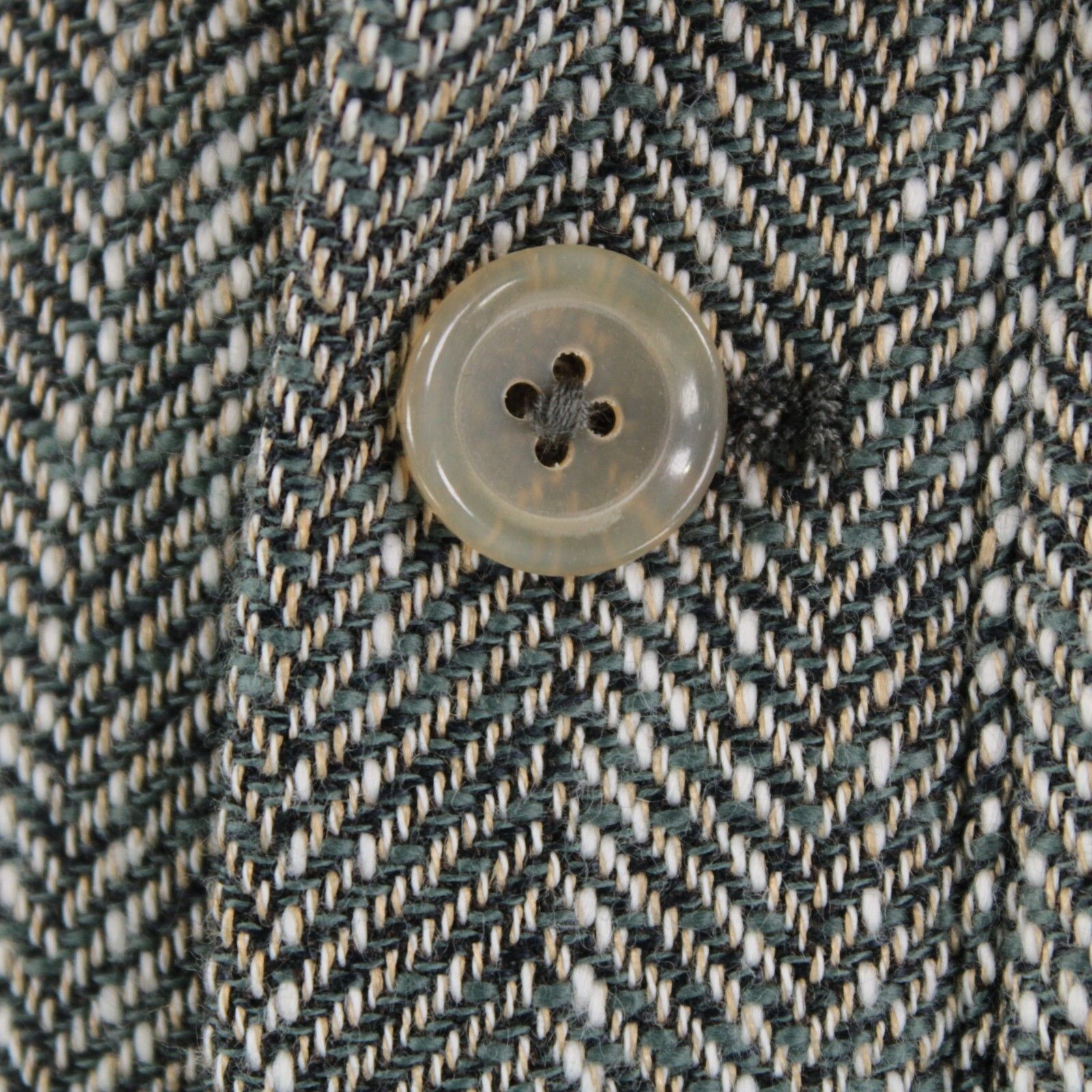 Luciano Barbera Luciano Barbera Vest Size M US In Green Cotton Blend Size US M / EU 48-50 / 2 - 2 Thumbnail