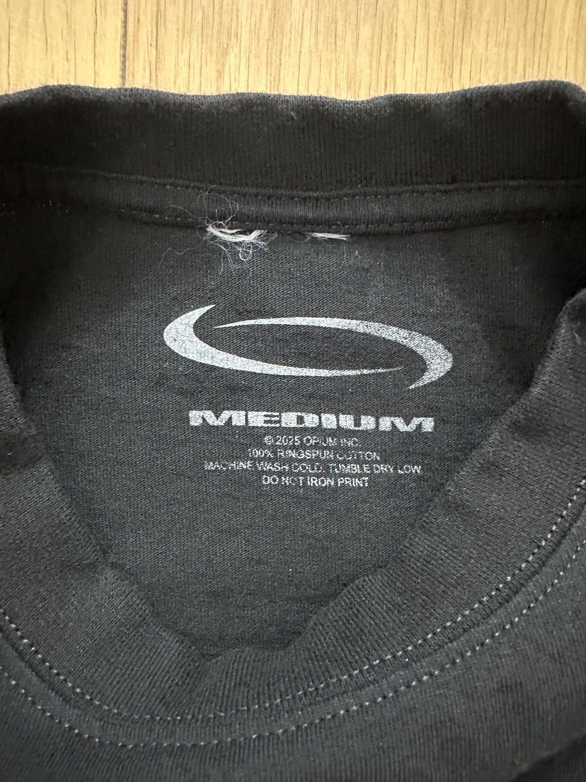 Playboi Carti AHTD Tour “I Am Music” Cursive Black T Shirt, image size:1200x1600