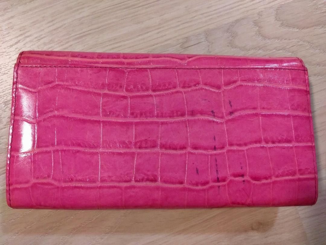 Vivienne Westwood LOVE Heart Crocodile Embossed Wallet Size ONE SIZE - 3 Thumbnail