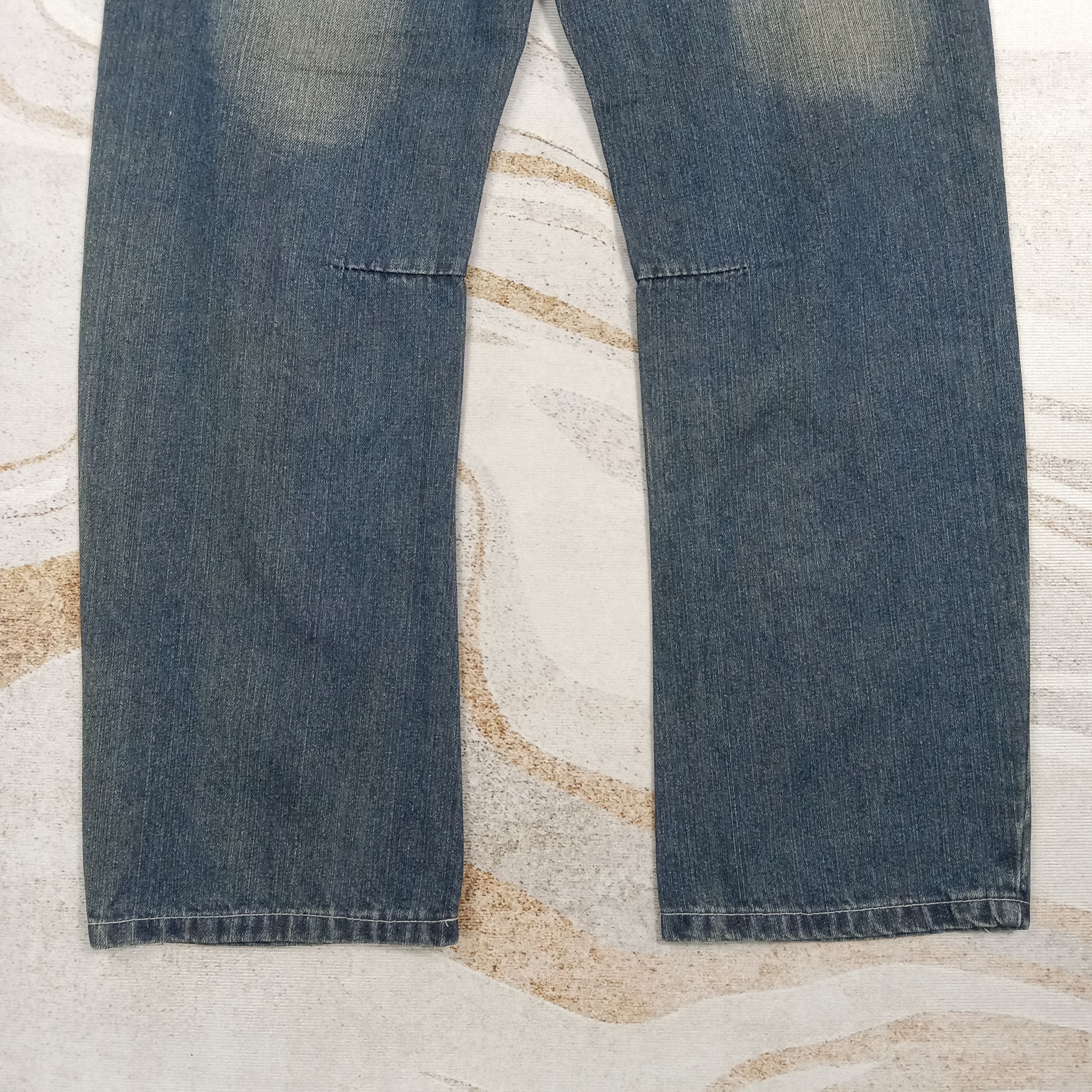 Ed Hardy Ed Hardy by Christian Audigier Baggy Denim Jeans C272N1 Size US 31 - 5 Thumbnail