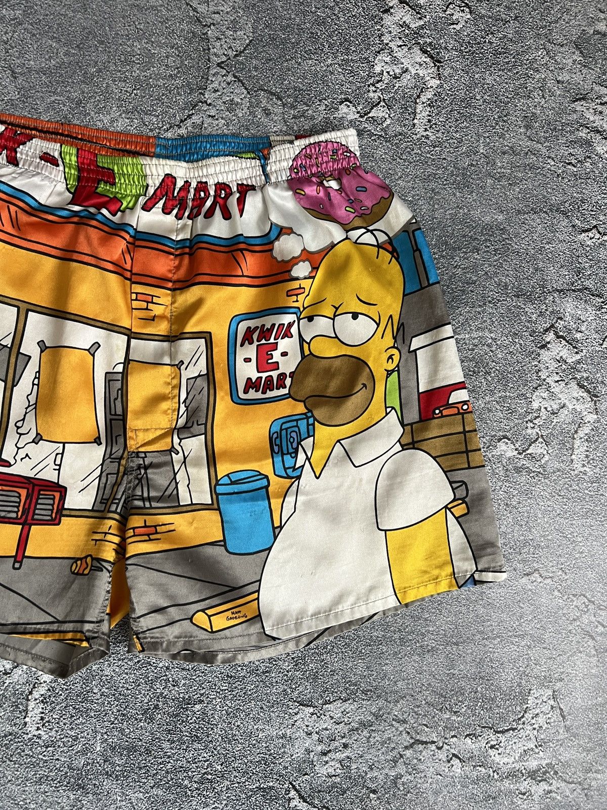 Cartoon Network The Simpsons shorts big logo y2k Size US 34 / EU 50 - 2 Thumbnail