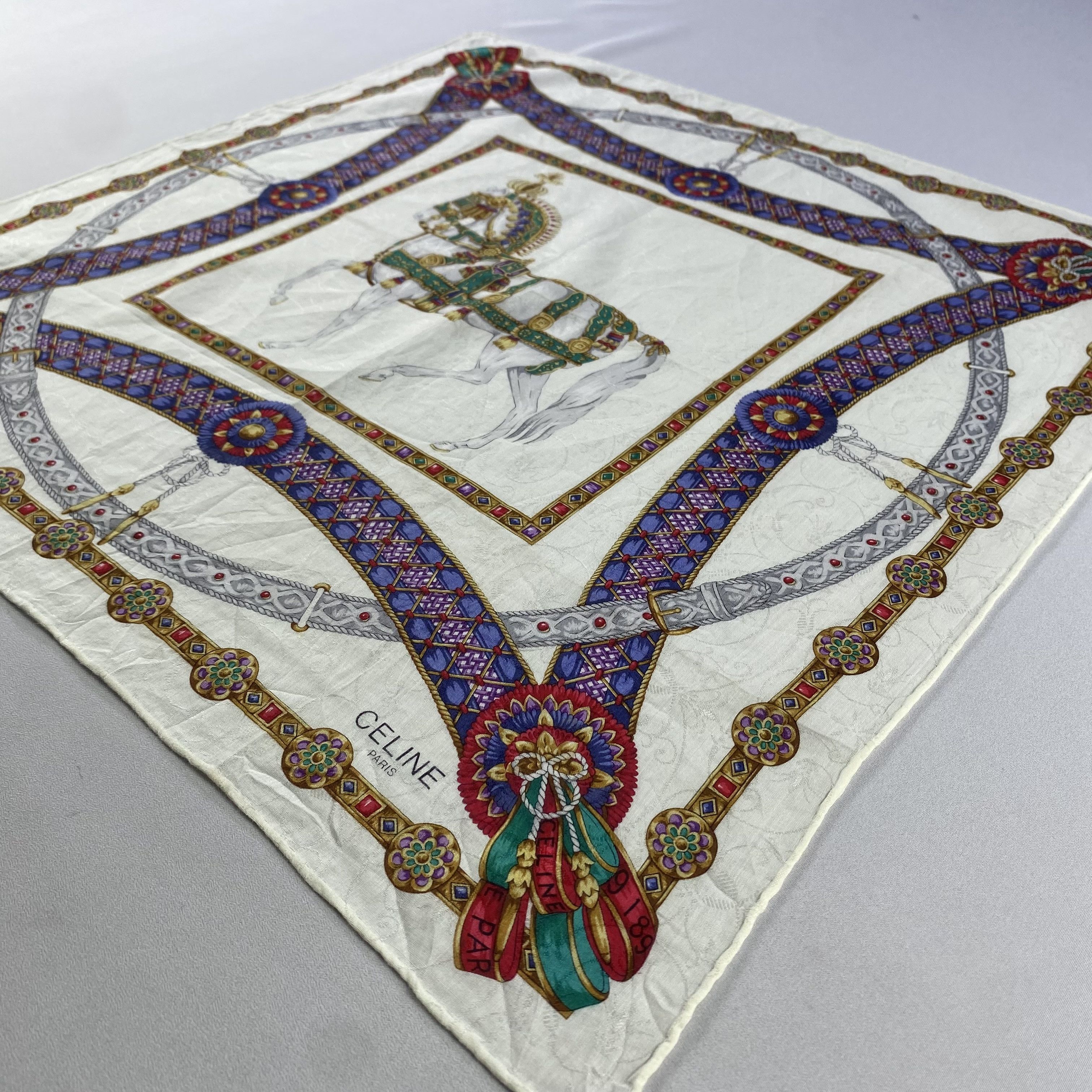 Celine × Vintage Celine Bandana/ Handkerchief / Neckerchief Size ONE SIZE - 2 Thumbnail
