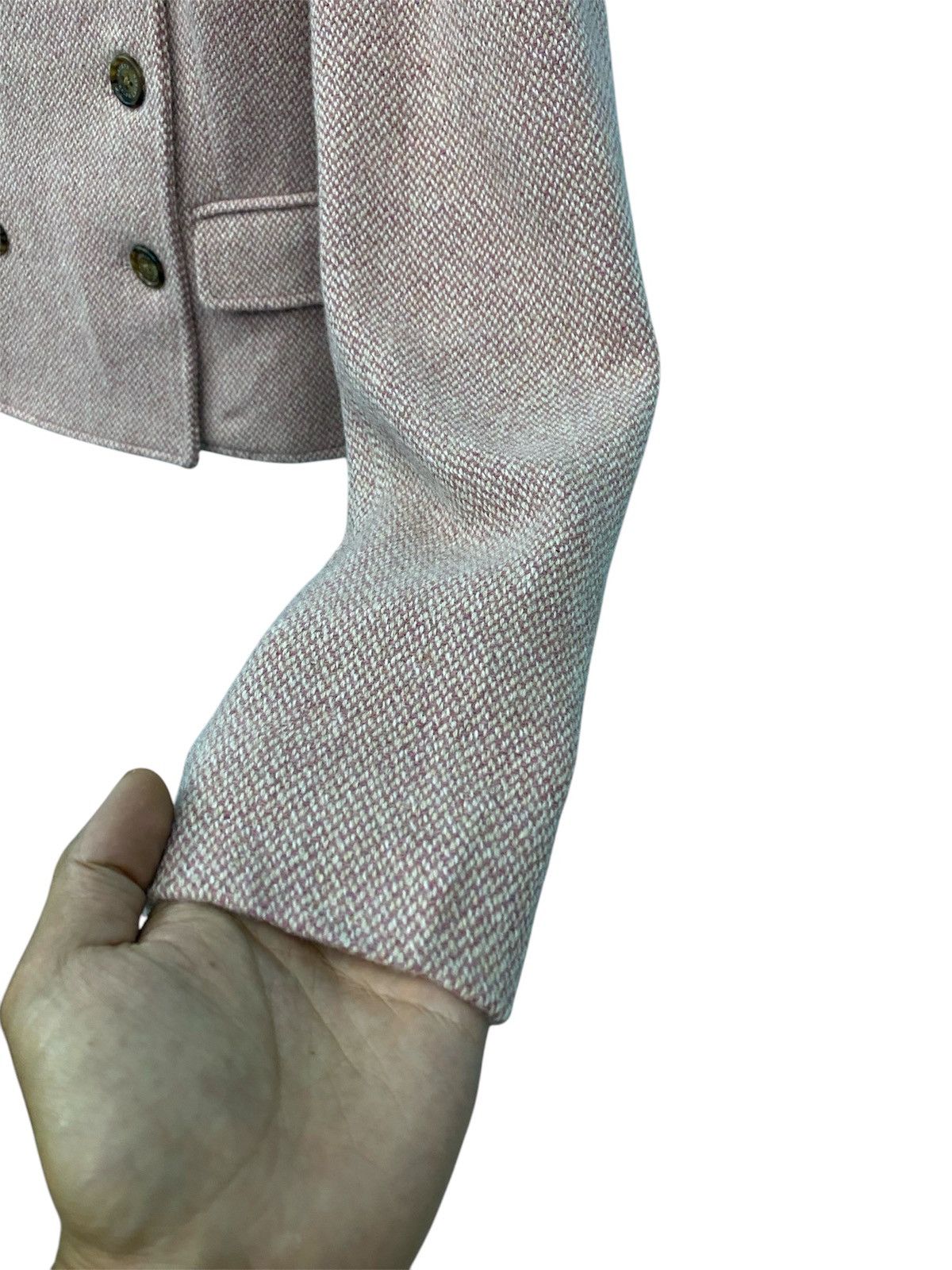 Designer × Ralph Lauren × Vintage Vintage ralph lauren wool coat double breasted Size S / US 4 / IT 40 - 4 Thumbnail