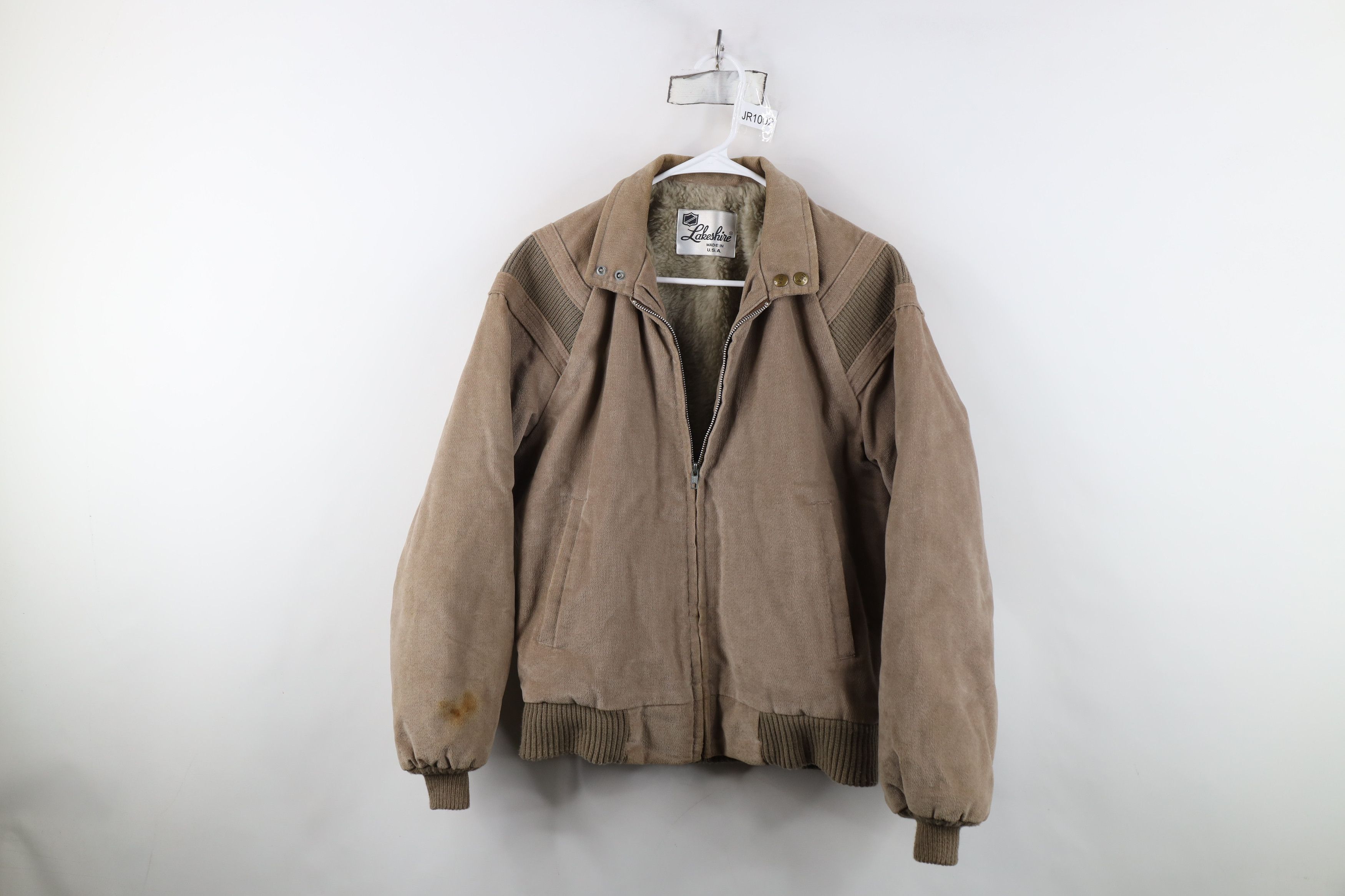 Vintage Vintage 60s 70s Streetwear Lined Corduroy Bomber Jacket USA Size US M / EU 48-50 / 2 - 1 Thumbnail
