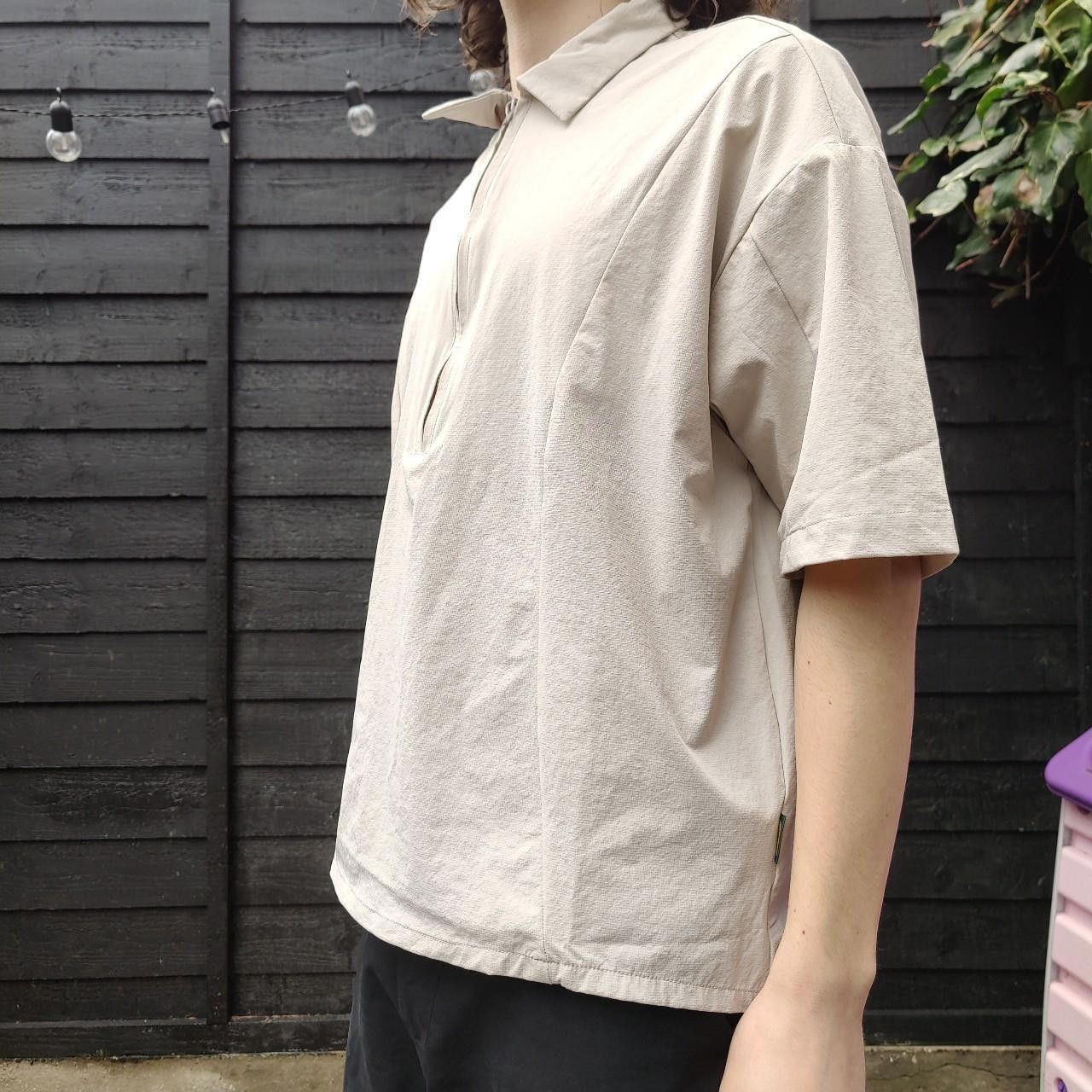 Other Cream Technical Boxy Panelled Shirt Size US M / EU 48-50 / 2 - 2 Thumbnail