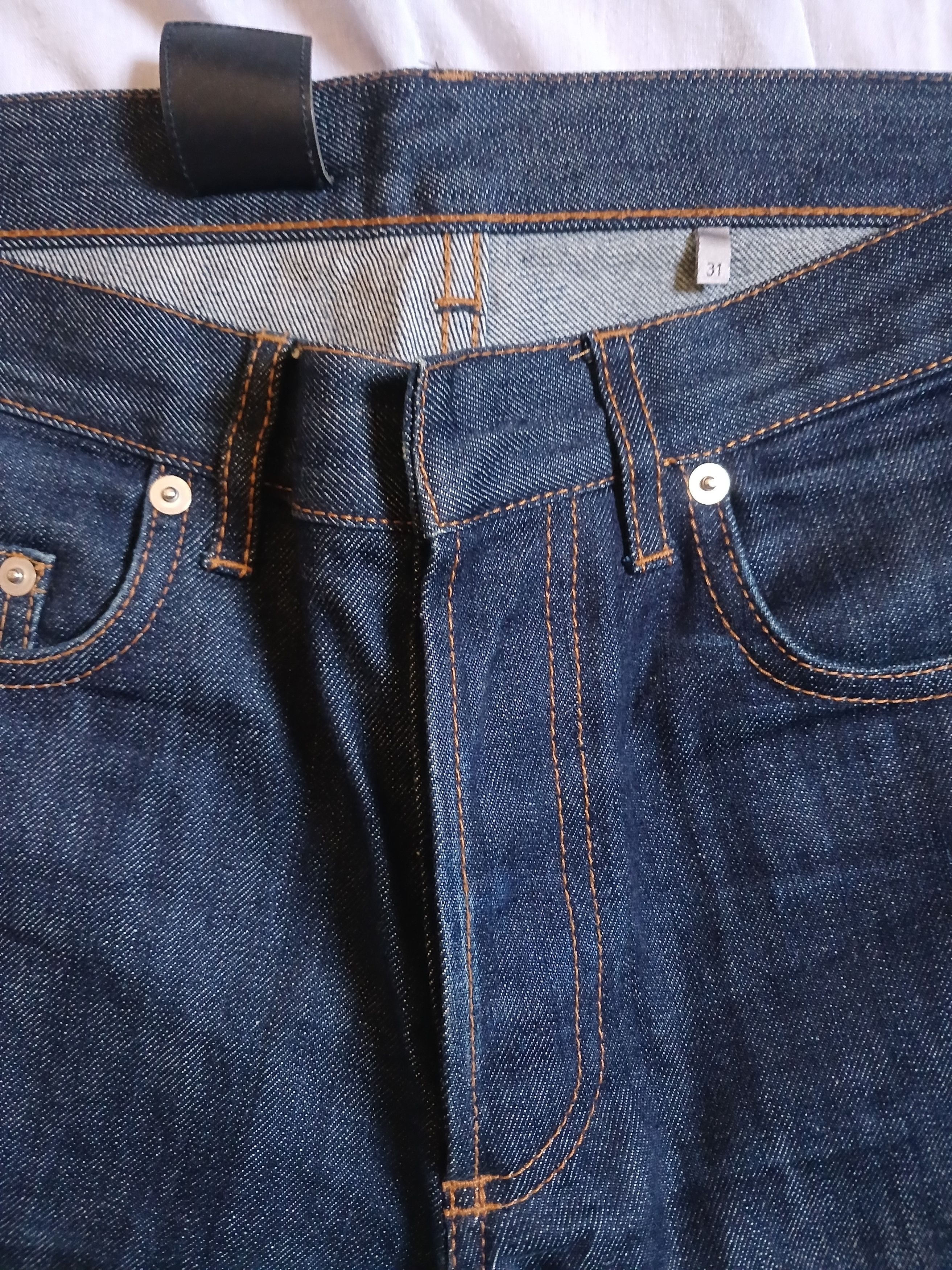 Dior Raw Dior Homme denim Jean Size US 31 - 9 Thumbnail