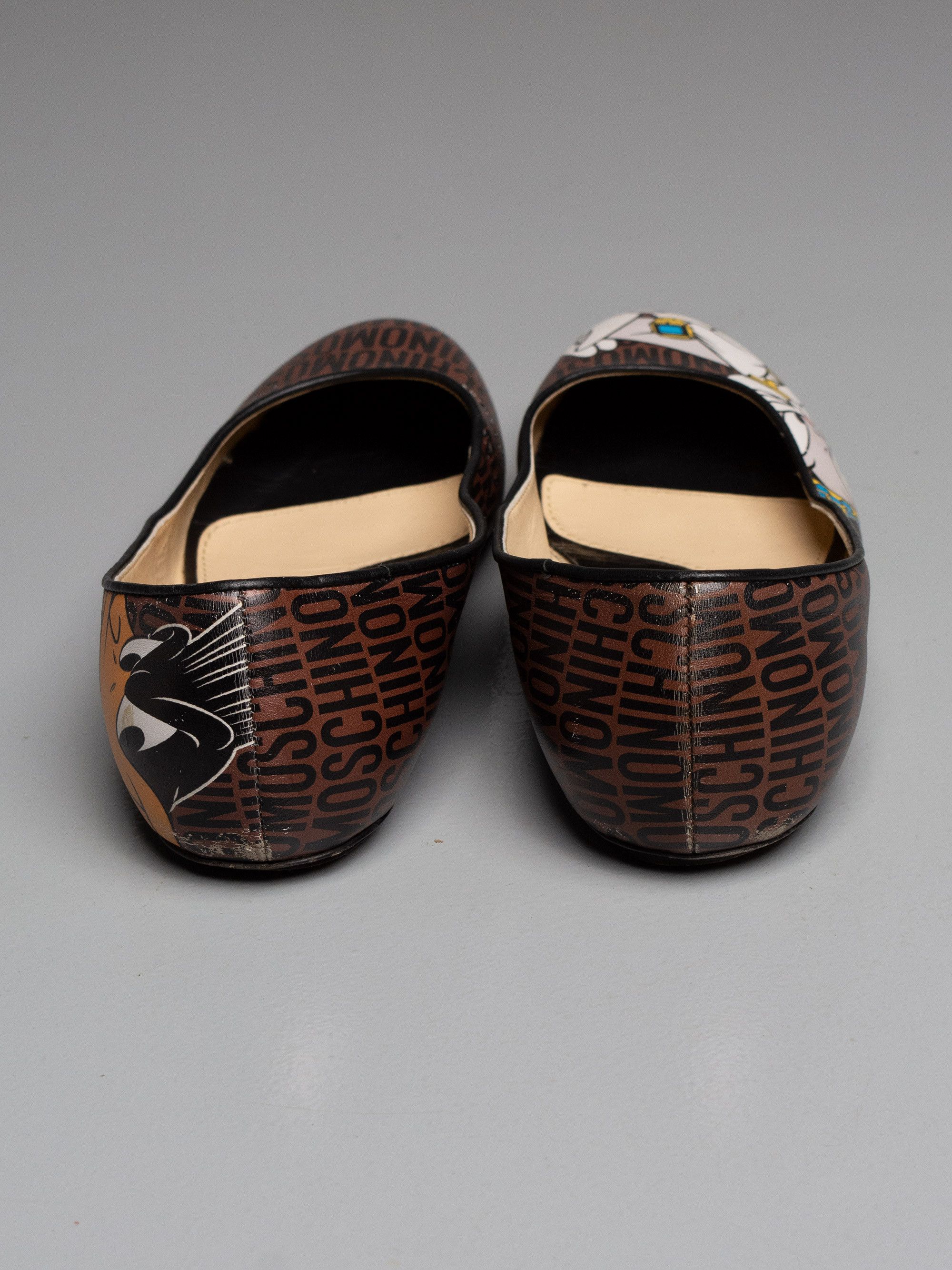 Moschino Moschino Jeremy Scott X Looney Tunes A/W 2015 leather flats Size US 10 / IT 40 - 5 Thumbnail