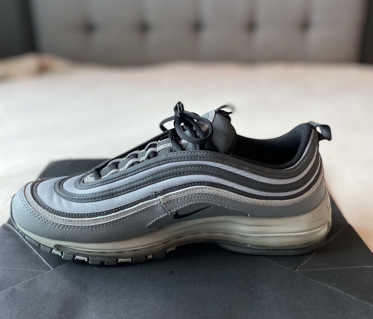 Designer × Nike Air Max 97 Stadium Grey Size US 12 / EU 45 - 4 Thumbnail