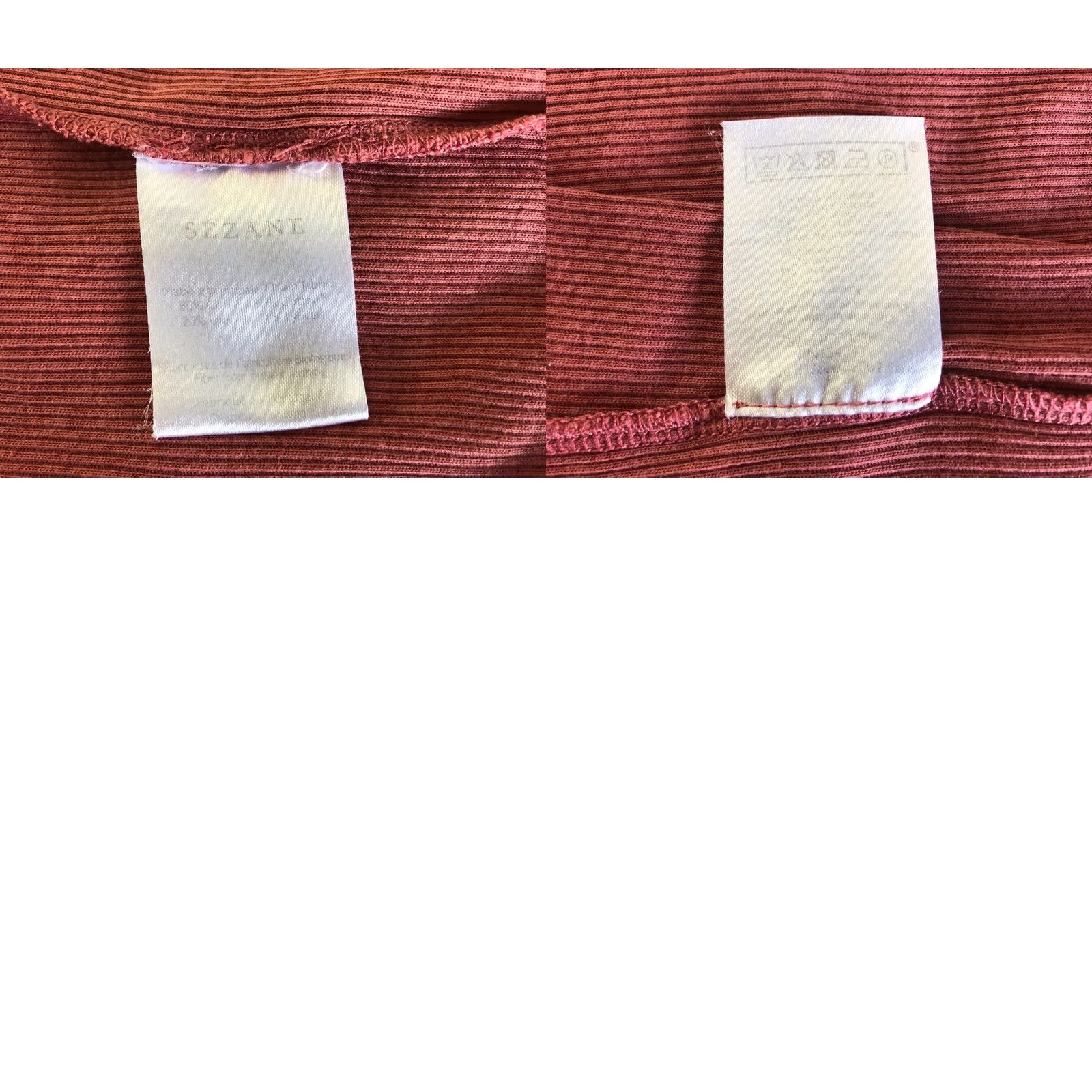 Vintage Sezane Tank Women's S Pink Cotton Lyocell Sleeveless Scoop Neck Casual Basic Vintage No Size S / US 4 / IT 40 - 8 Thumbnail