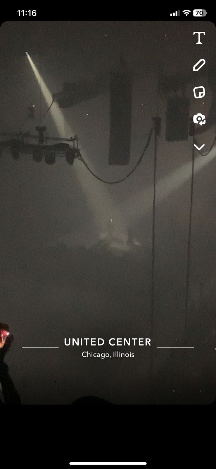 Kanye West ¥$ Vultures Chicago Listening Party Tee Size US L / EU 52-54 / 3 - 4 Thumbnail