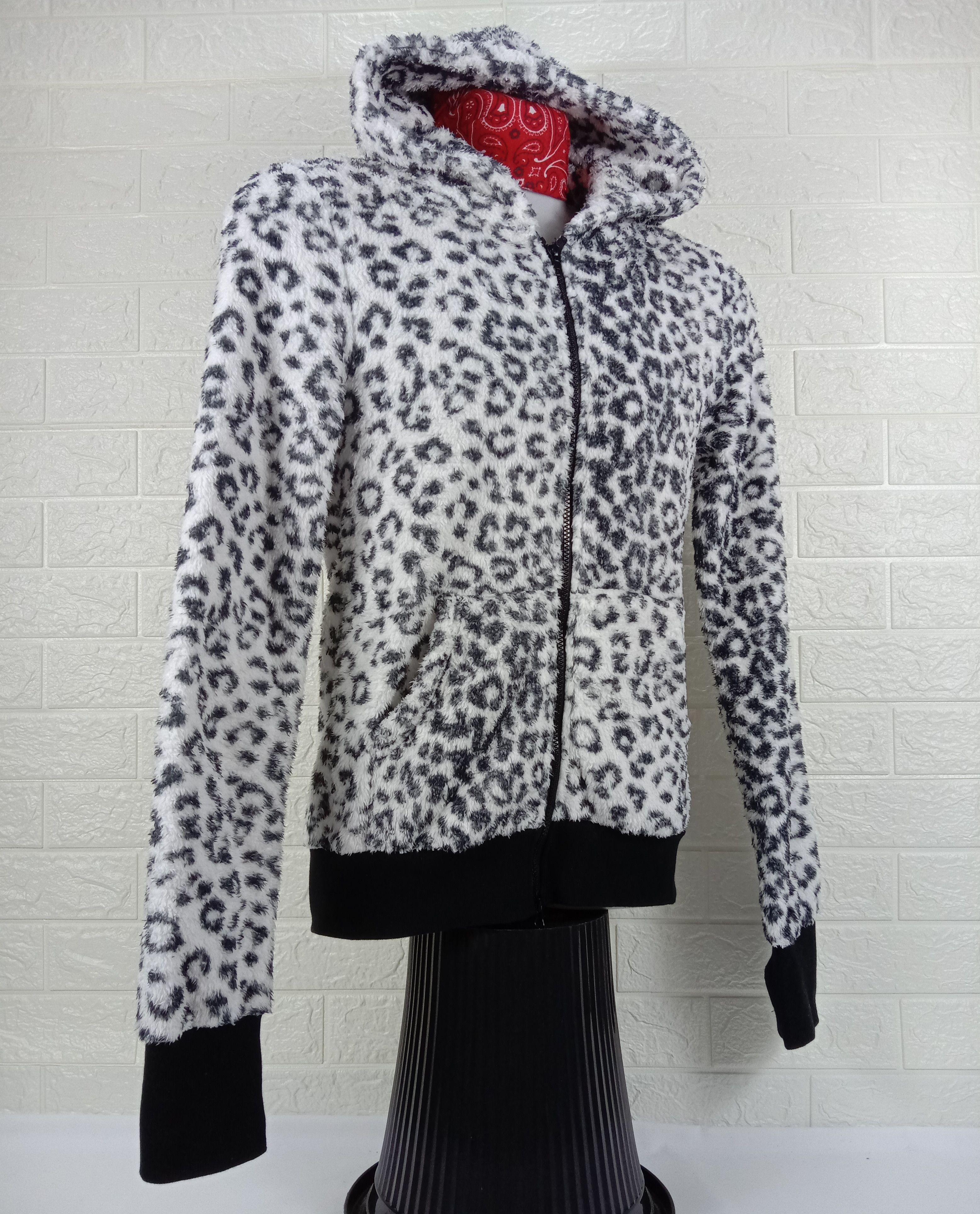 Japanese Brand Vintage Roshell Zipper Hoodie Fleece Sweatshirt Size M / US 6-8 / IT 42-44 - 2 Thumbnail