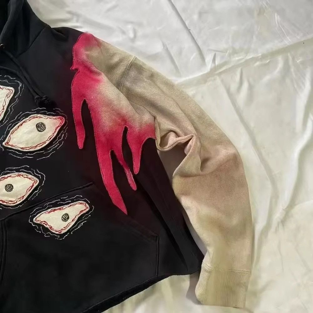 Japanese Brand × Vintage The Flamming Monster Style Hoodie Size US XL / EU 56 / 4 - 5 Thumbnail