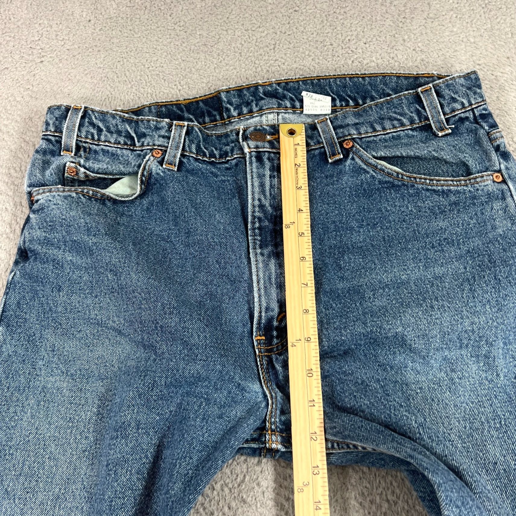 Levi's VINTAGE Levi's 505 Jeans Men 38x30 Straight Fit Medium Wash Denim 80s 90s Retro Size US 38 / EU 54 - 6 Thumbnail