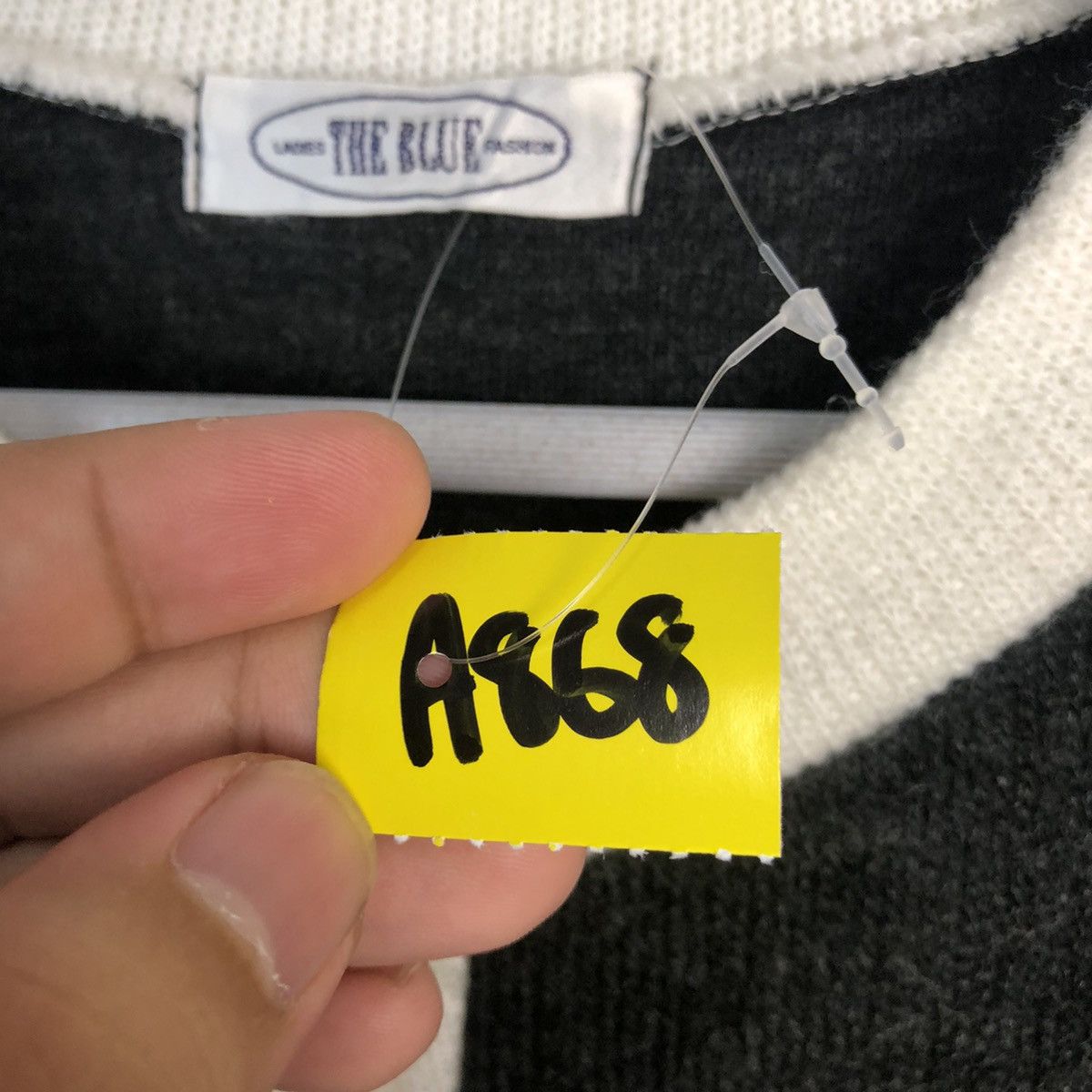 Homespun Knitwear × Japanese Brand The Blue Black japan Cardigan #A868 Size S / US 4 / IT 40 - 10 Thumbnail