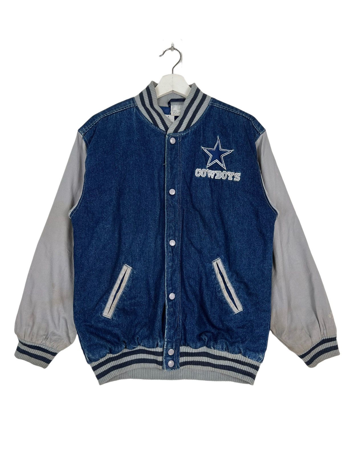 Vintage 🔥 VINTAGE COWBOY STADIUM BOMBER JACKET Size US L / EU 52-54 / 3 - 2 Thumbnail
