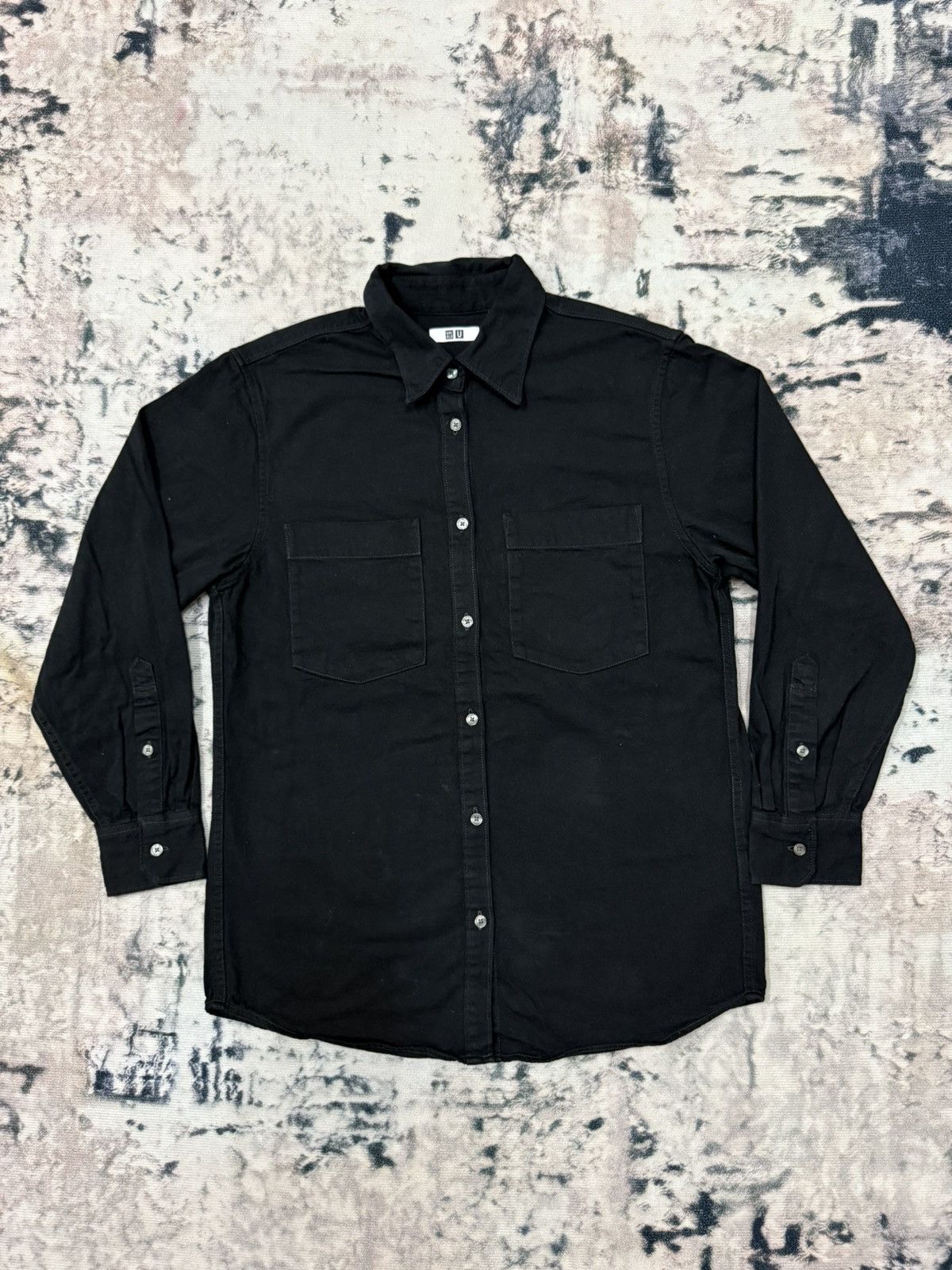 Uniqlo Uniqlo Button Up Black Shirt Size US S / EU 44-46 / 1 - 3 Thumbnail