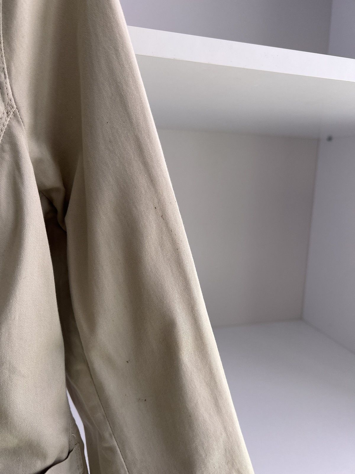 Burberry × Vintage Vintage Burberry Women’s Beige Blazer Size M / US 6-8 / IT 42-44 - 6 Thumbnail