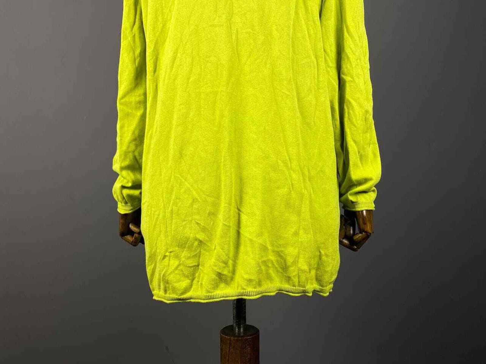 Designer Deerberg by Oska Yellow Green Pocket Tunic Dress Size S Size S / US 4 / IT 40 - 6 Thumbnail