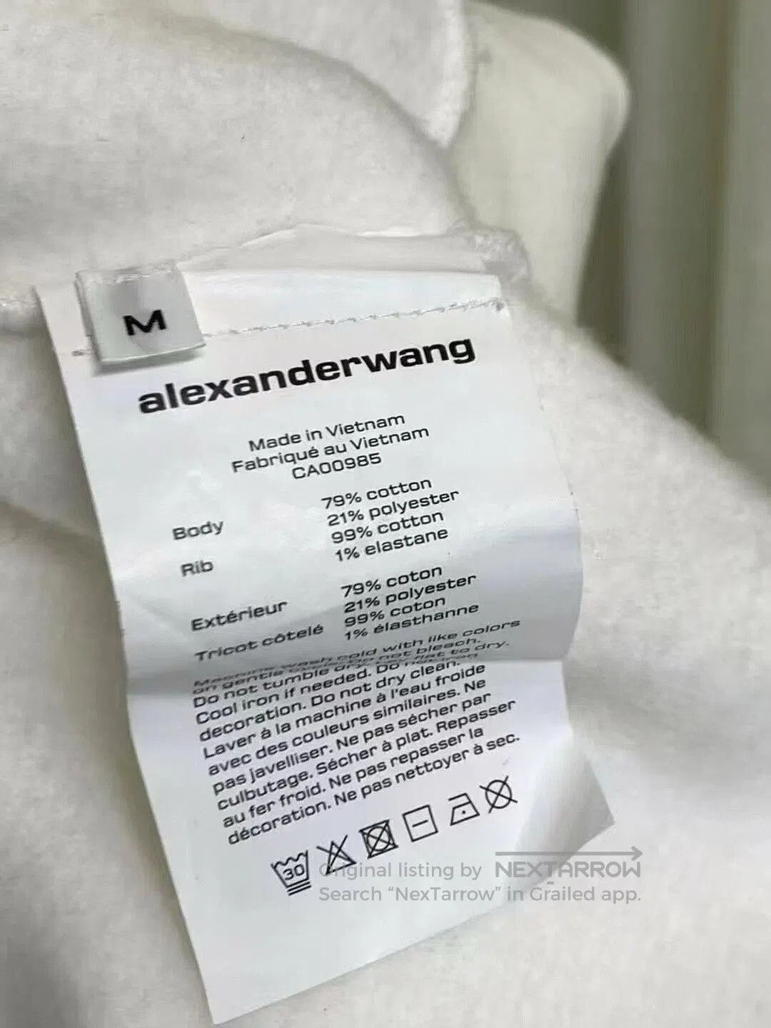 Alexander Wang Hooded Sweatshirt for Women.