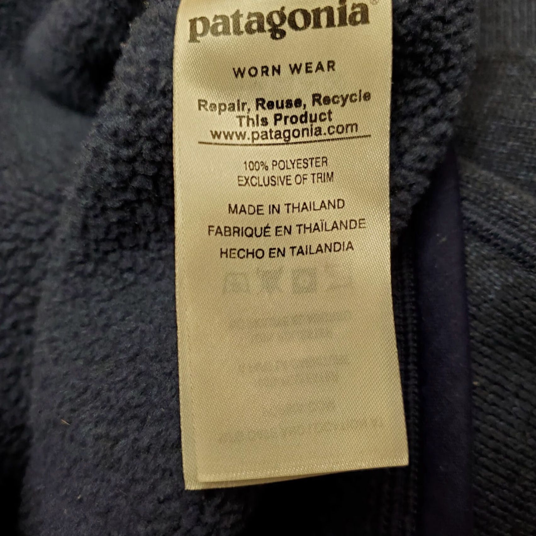 Patagonia Patagonia Sweater Men S Blue 1/4 Zip Fleece Pullover Casual Outdoor Size US S / EU 44-46 / 1 - 7 Thumbnail