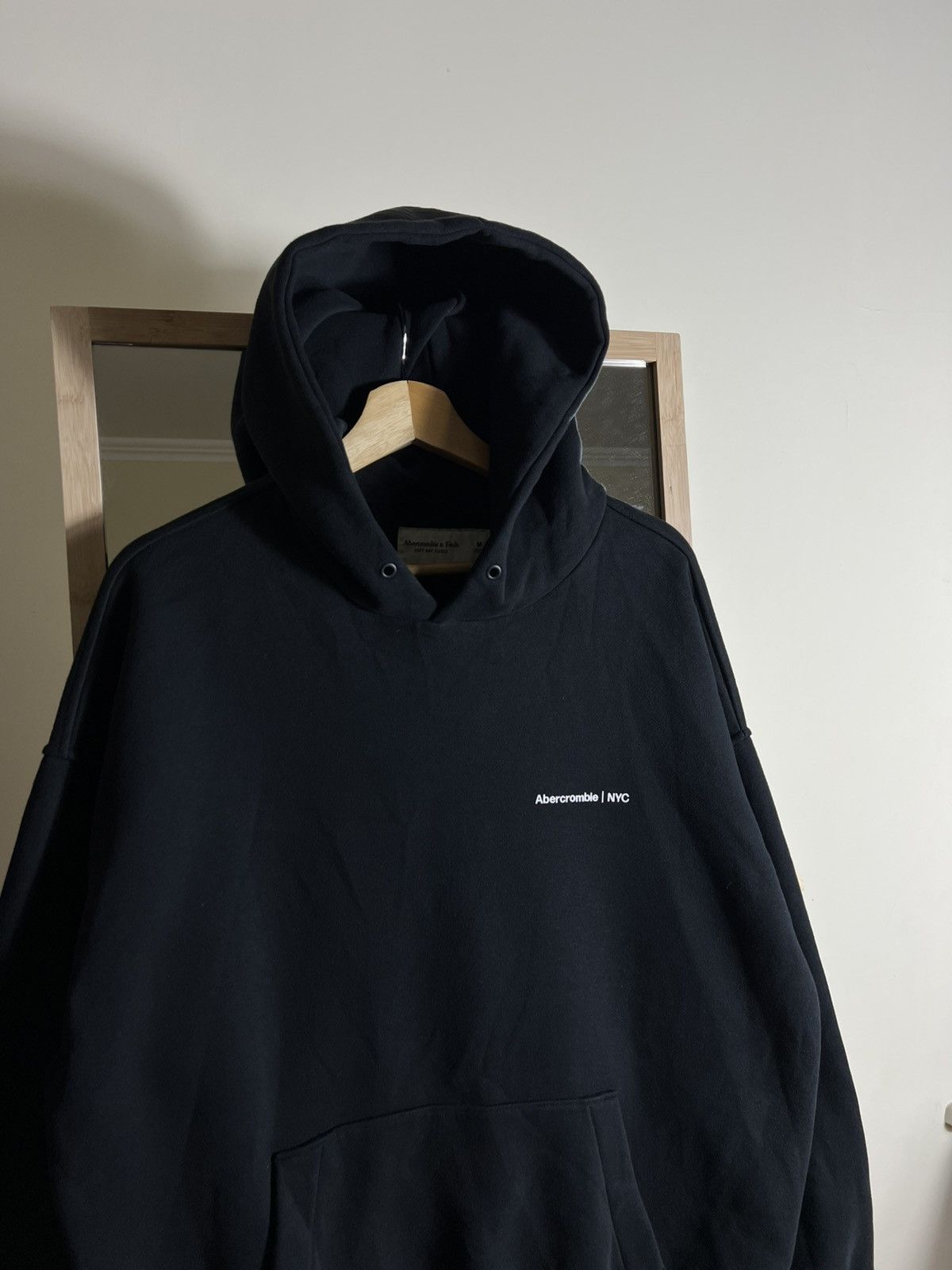 Abercrombie & Fitch Abercrombie & Fitch Micro-Logo Popover Hoodie casual black Size US M / EU 48-50 / 2 - 2 Thumbnail