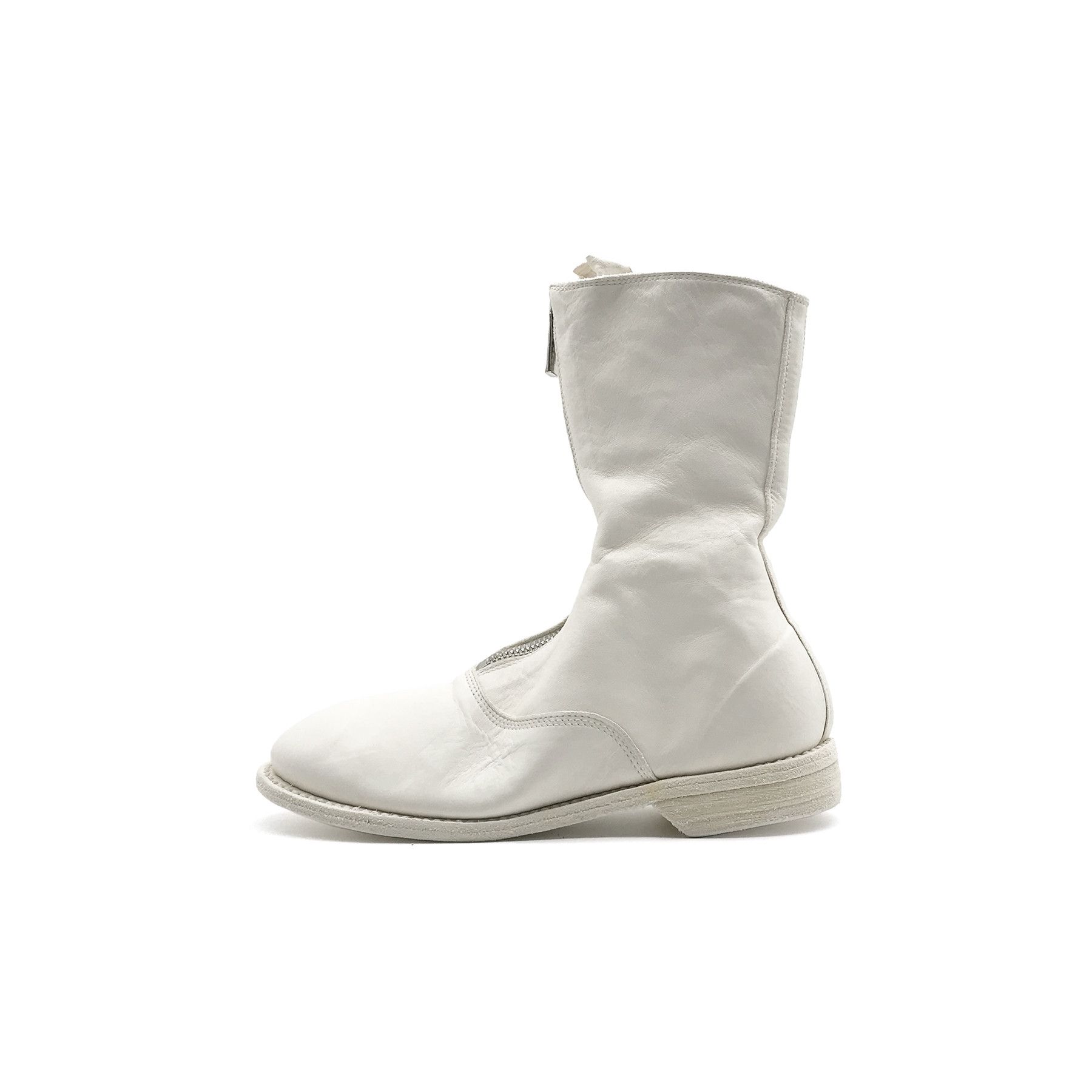 Guidi GUIDI Soft Horse Grain Women 310 Front Zip Leather Boots Size US 6.5 / IT 36.5 - 1 Thumbnail