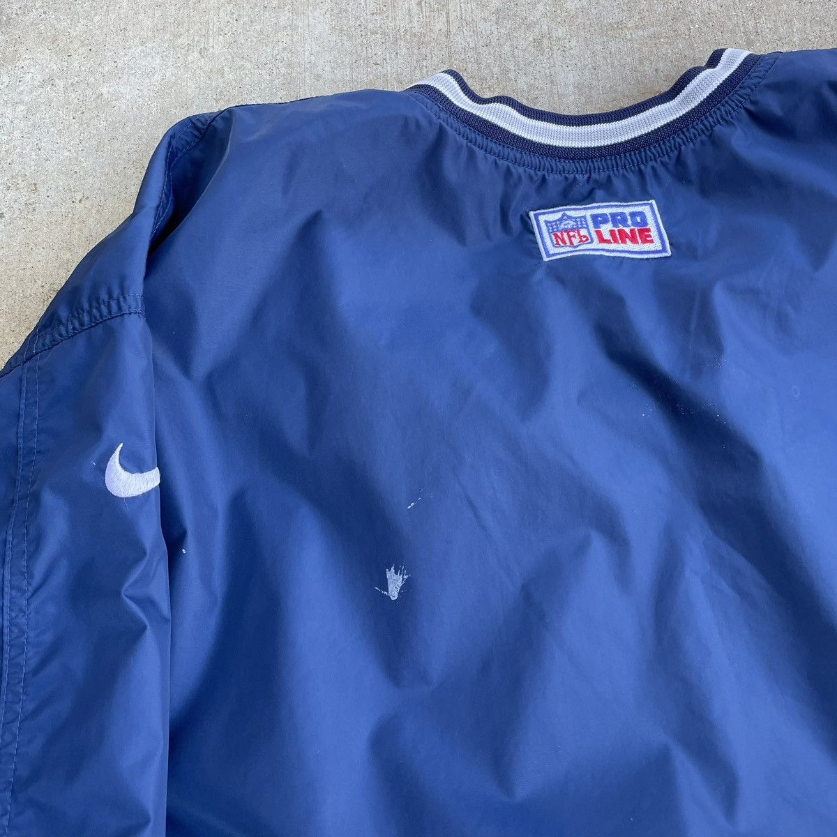 Nike Vintage Nike Dallas Cowboys Reversible Windbreaker Pullover Size US XXL / EU 58 / 5 - 9 Thumbnail