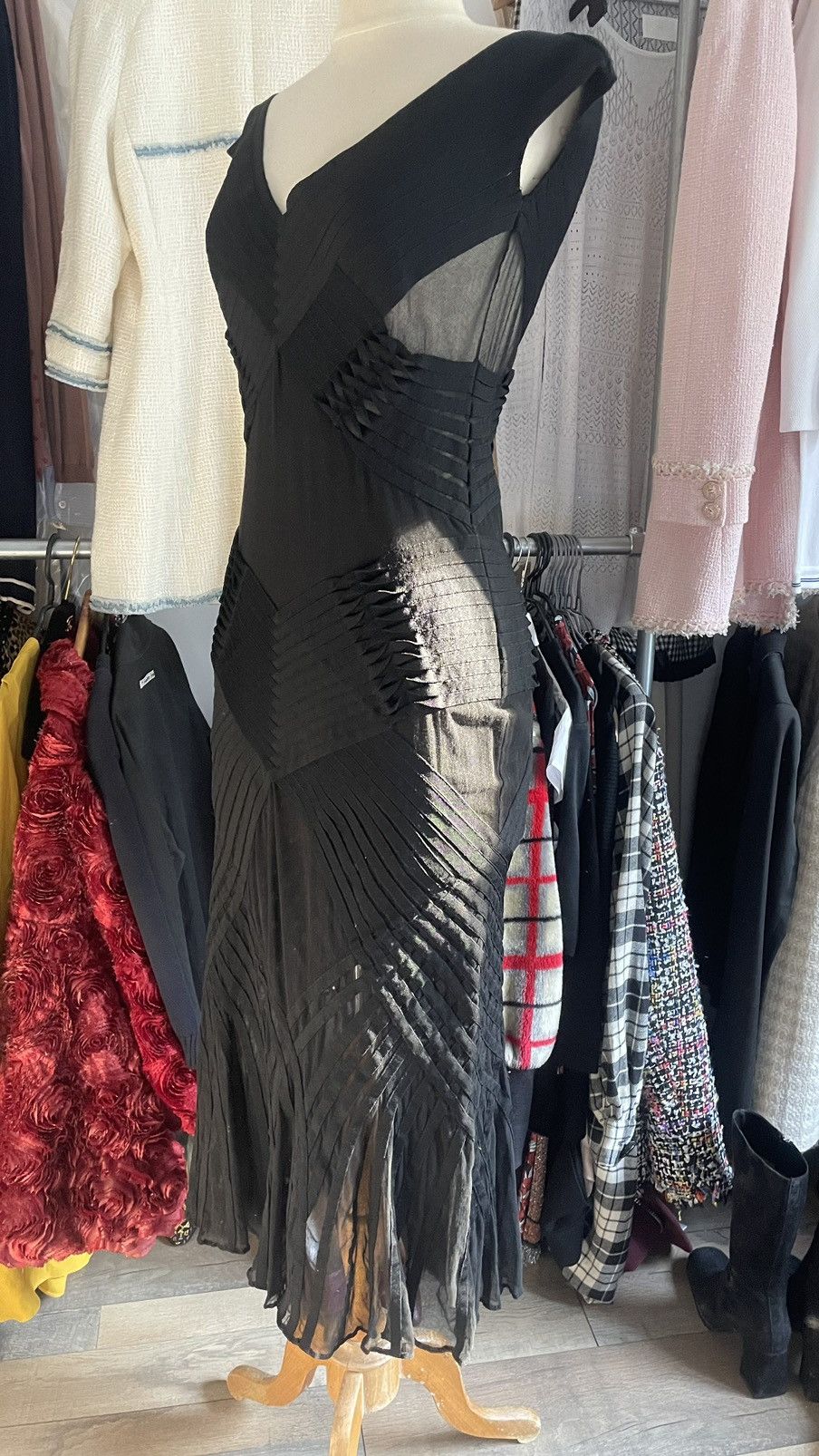 Dior × John Galliano Christian Dior by John Galliano mesh dress Size L / US 10 / IT 46 - 4 Thumbnail