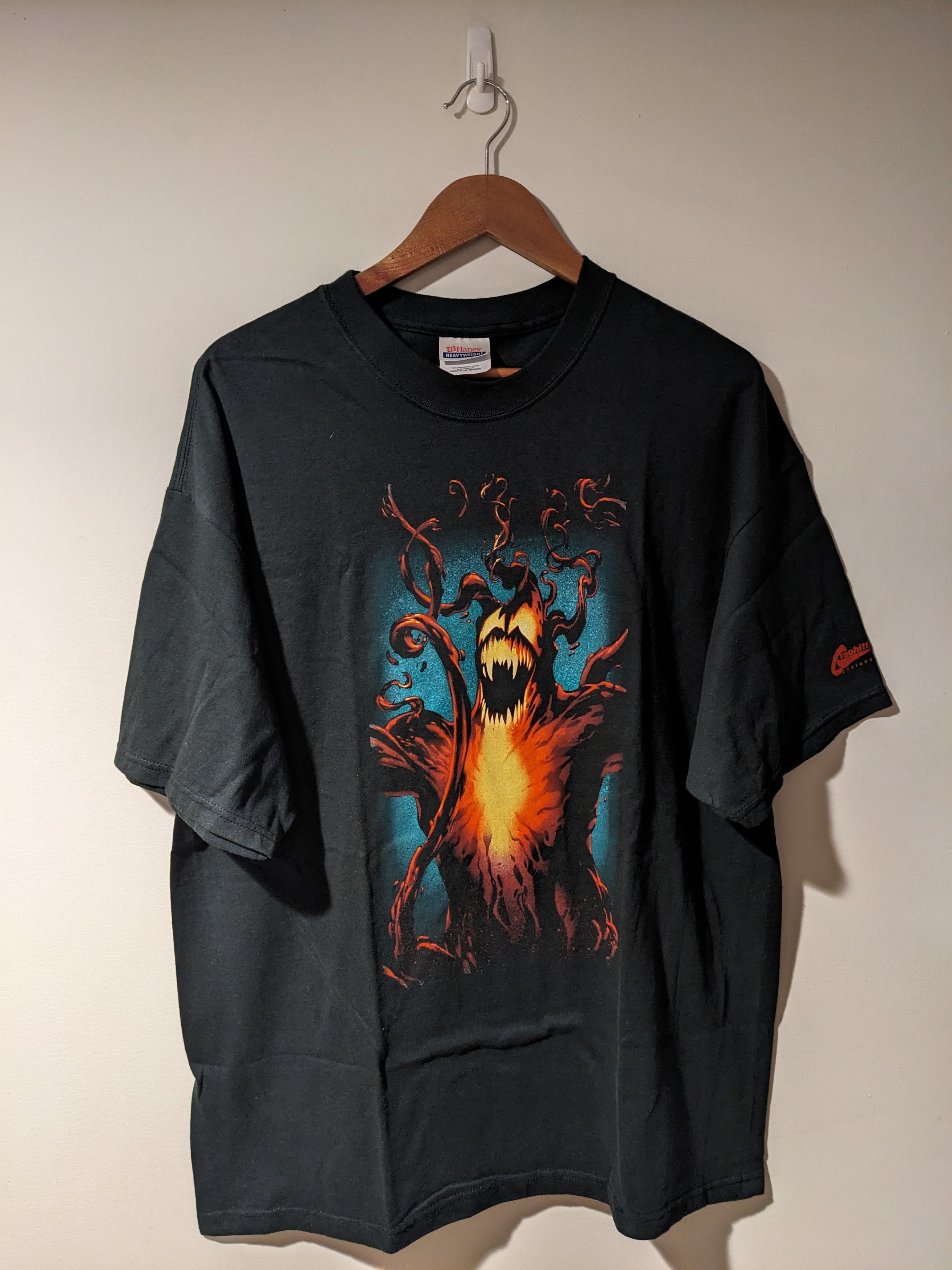 Marvel Comics × Vintage Vintage 2004 Carnage Venom Marvel Graphitti Designer T-Shirt Size US XL / EU 56 / 4 - 1 Thumbnail