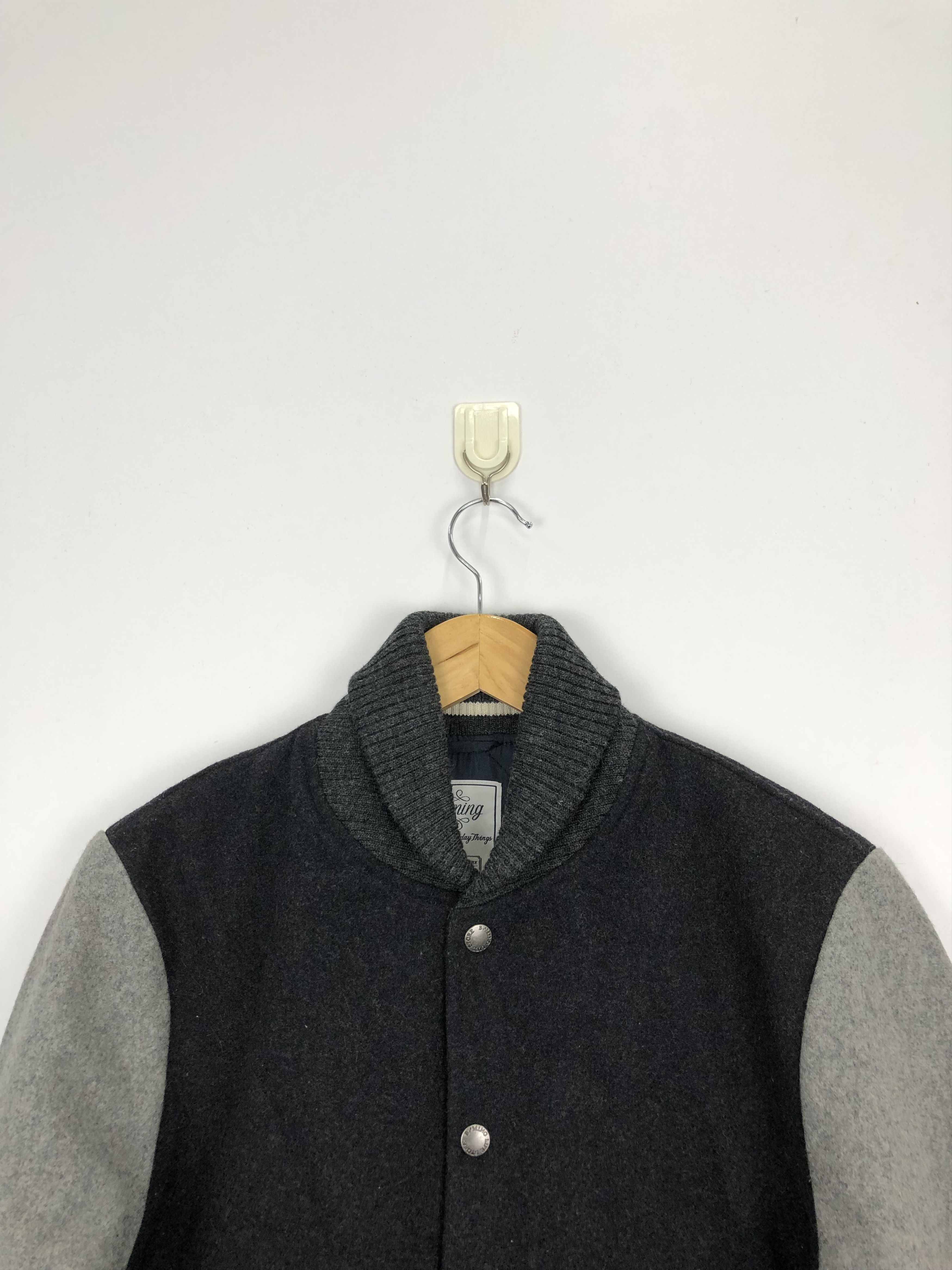 Japanese Brand Vintage Japanese Brand Beams Wool Varsity Jacket V0334 Size US S / EU 44-46 / 1 - 2 Thumbnail