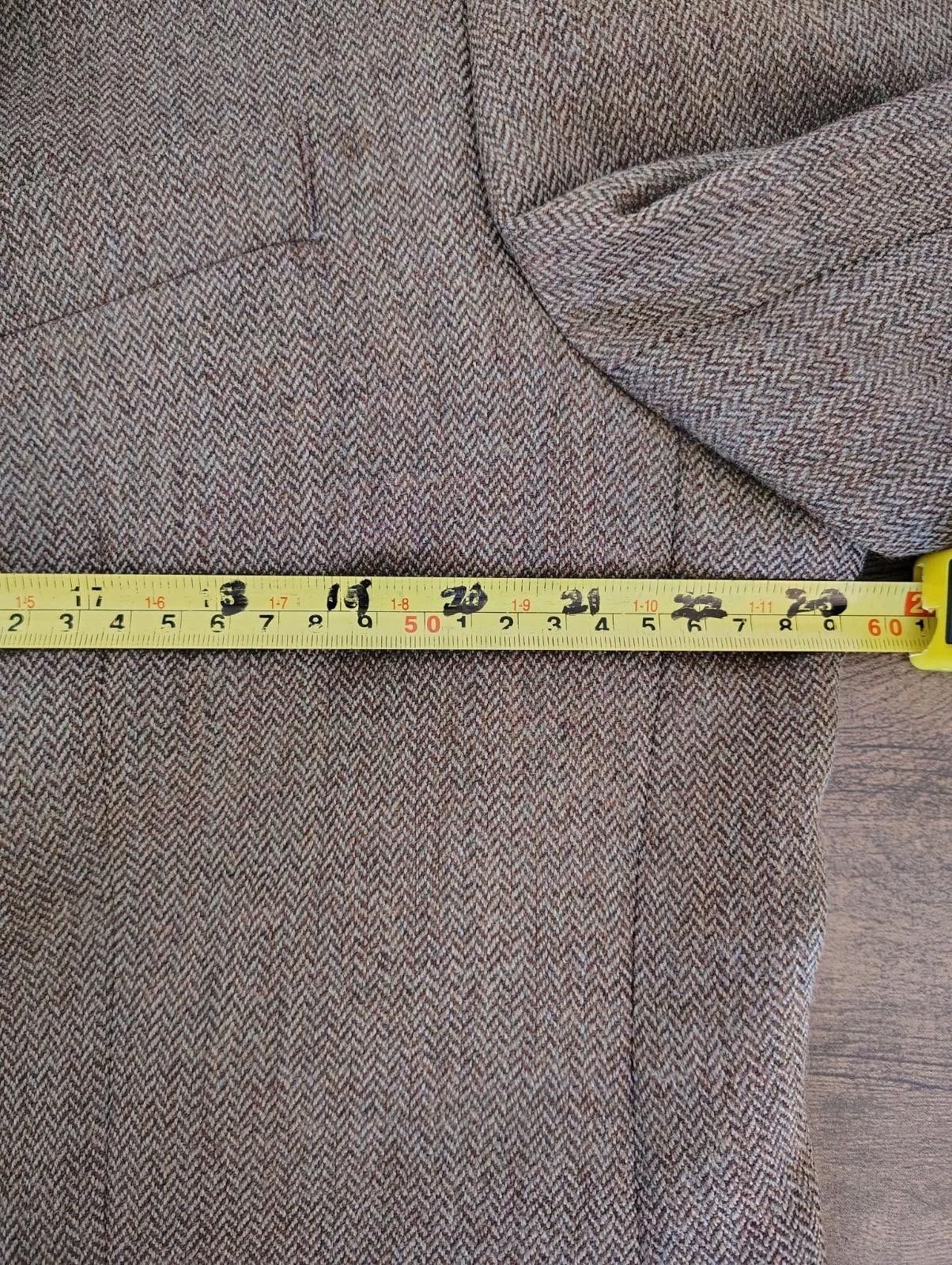 Chaps Chaps Pure Wool Brown Tan Sports Coat Jacket 2 Button Blazer Size 50R - 9 Thumbnail