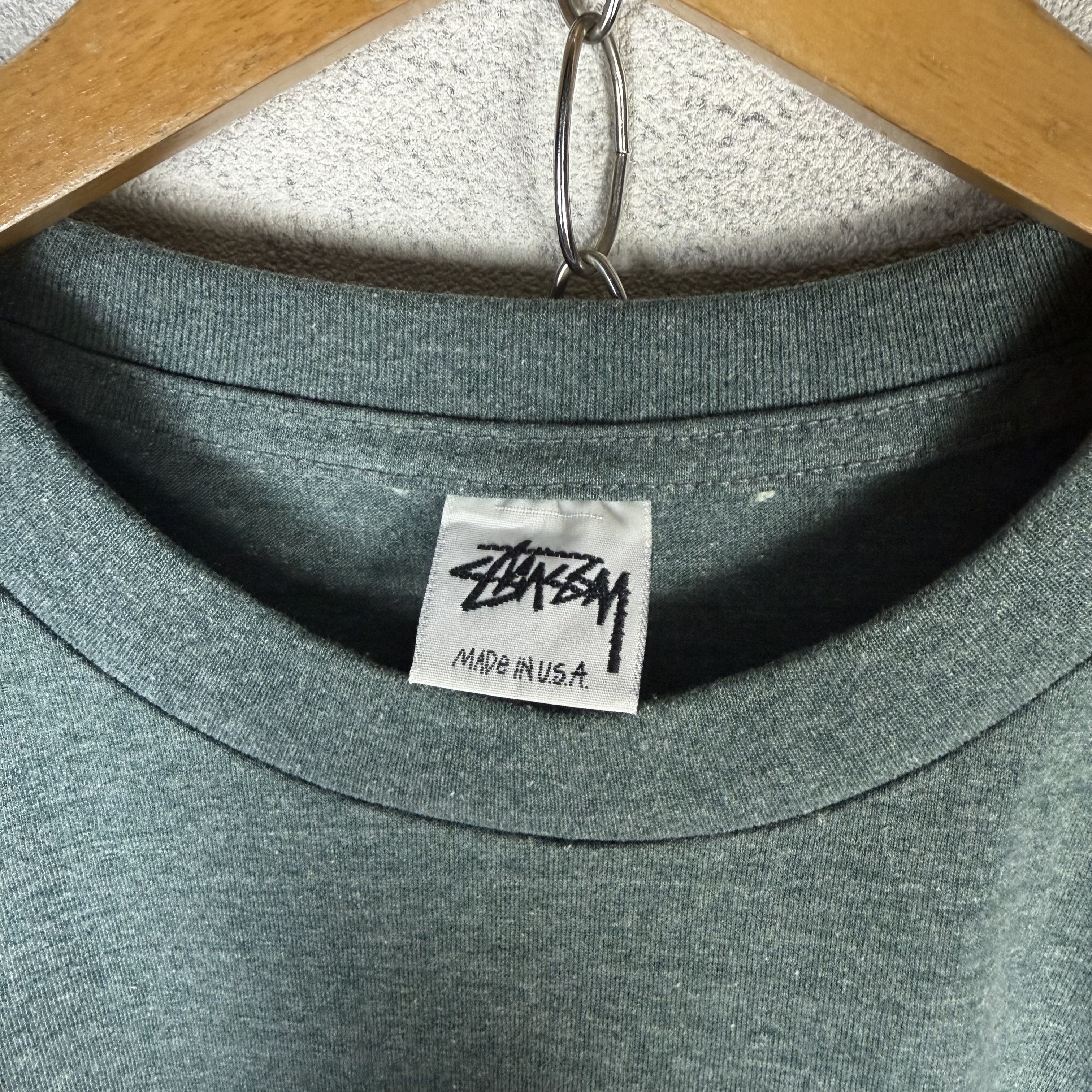 Stussy Vintage 80s Stussy Rasta Tshirt Size US L / EU 52-54 / 3 - 5 Thumbnail